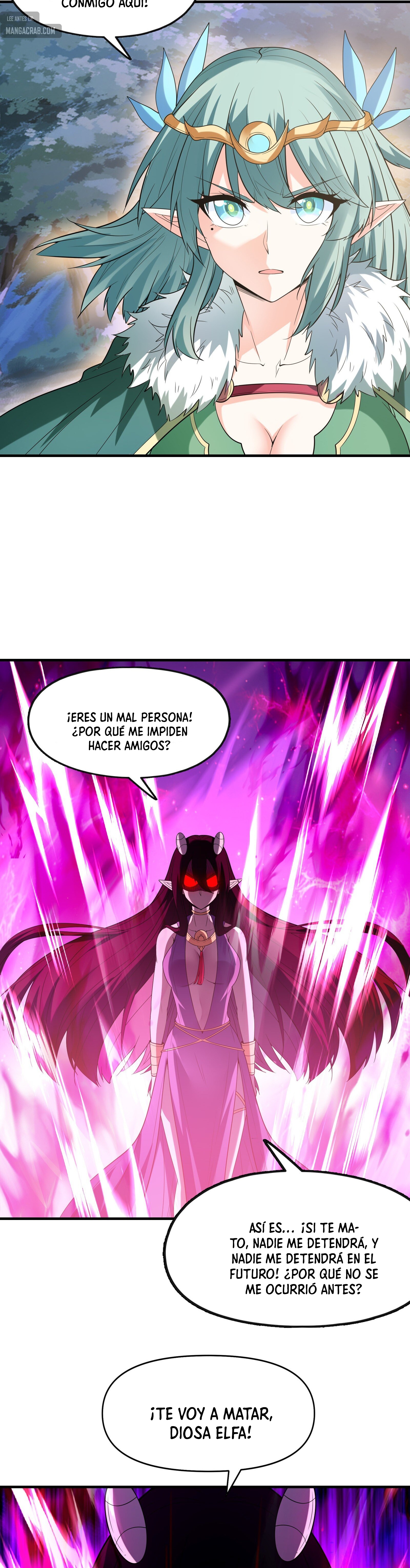 Mi harén está lleno de demonias villanas Capitulo 74 página 28