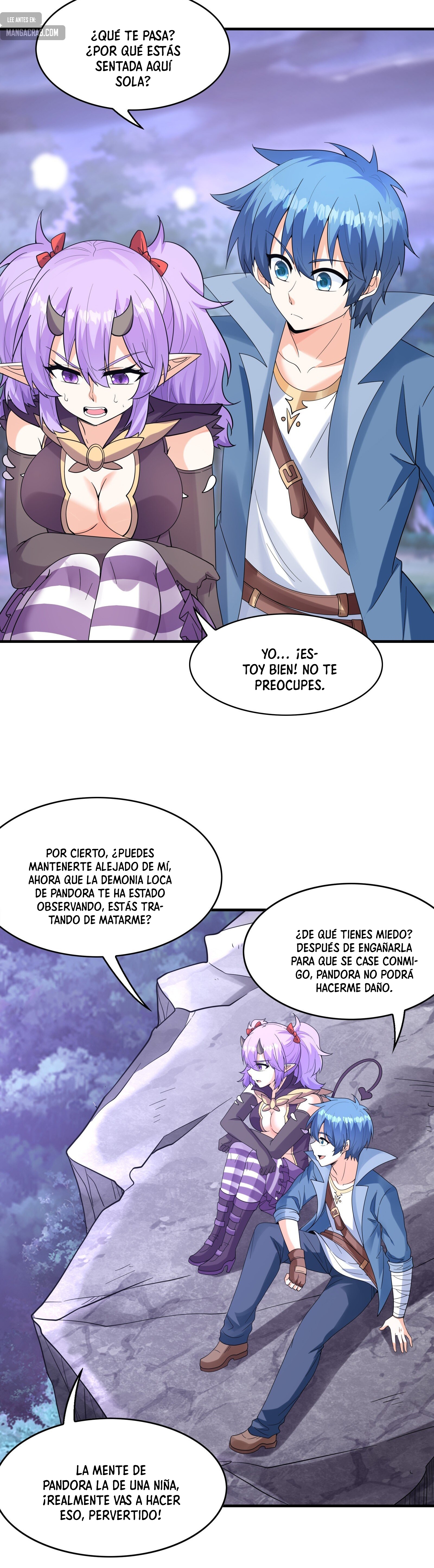 Mi harén está lleno de demonias villanas Capitulo 76 página 18