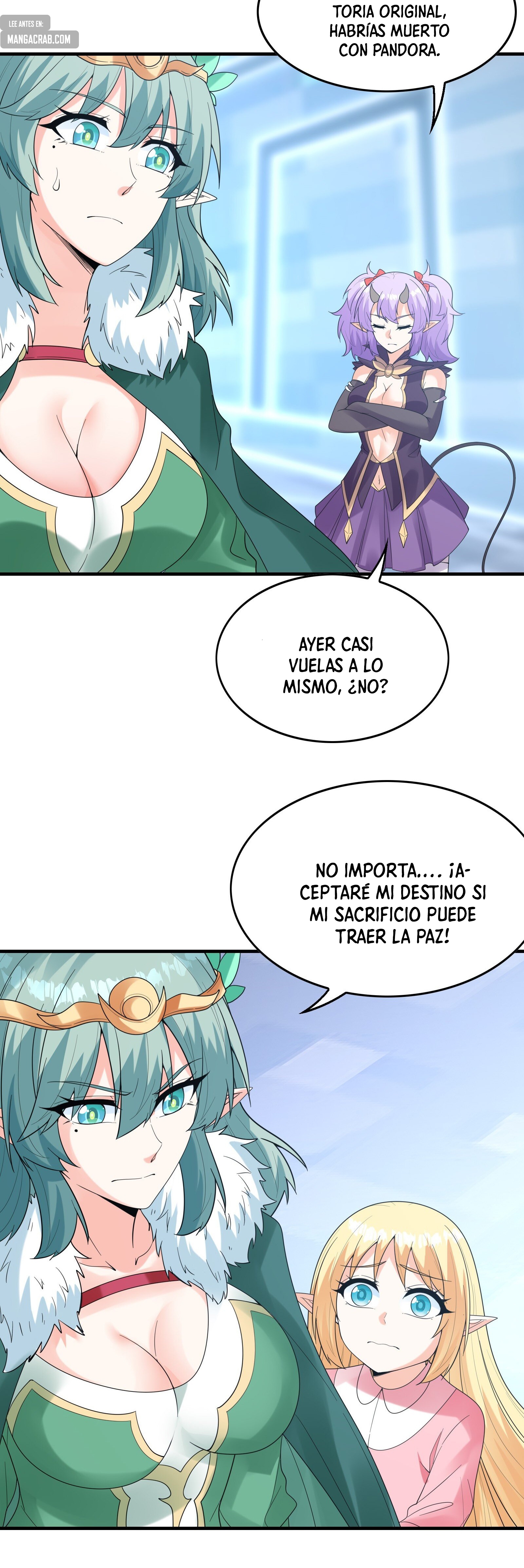 Mi harén está lleno de demonias villanas Capitulo 77 página 21