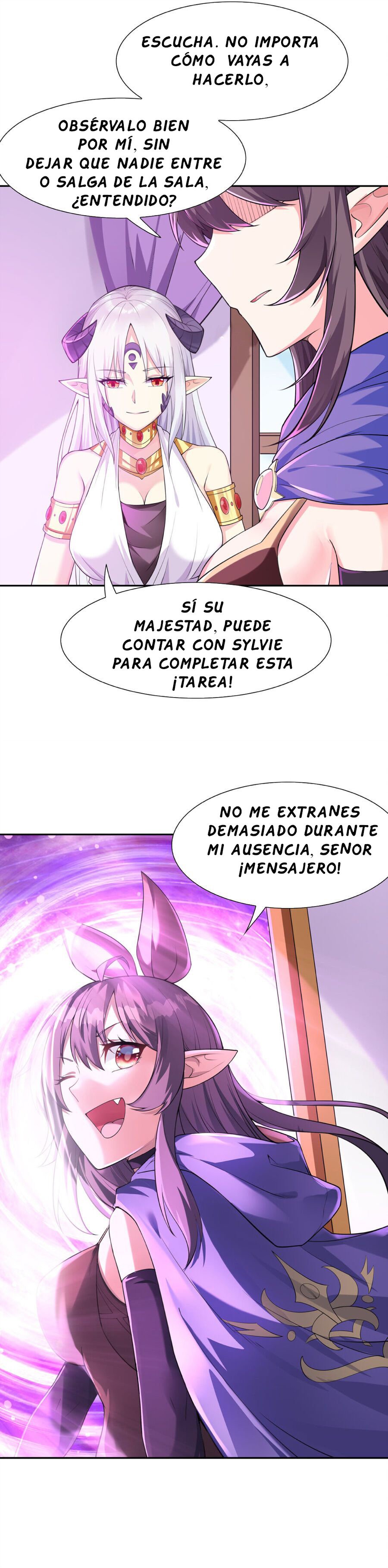 Mi harén está lleno de demonias villanas Capitulo 8 página 3