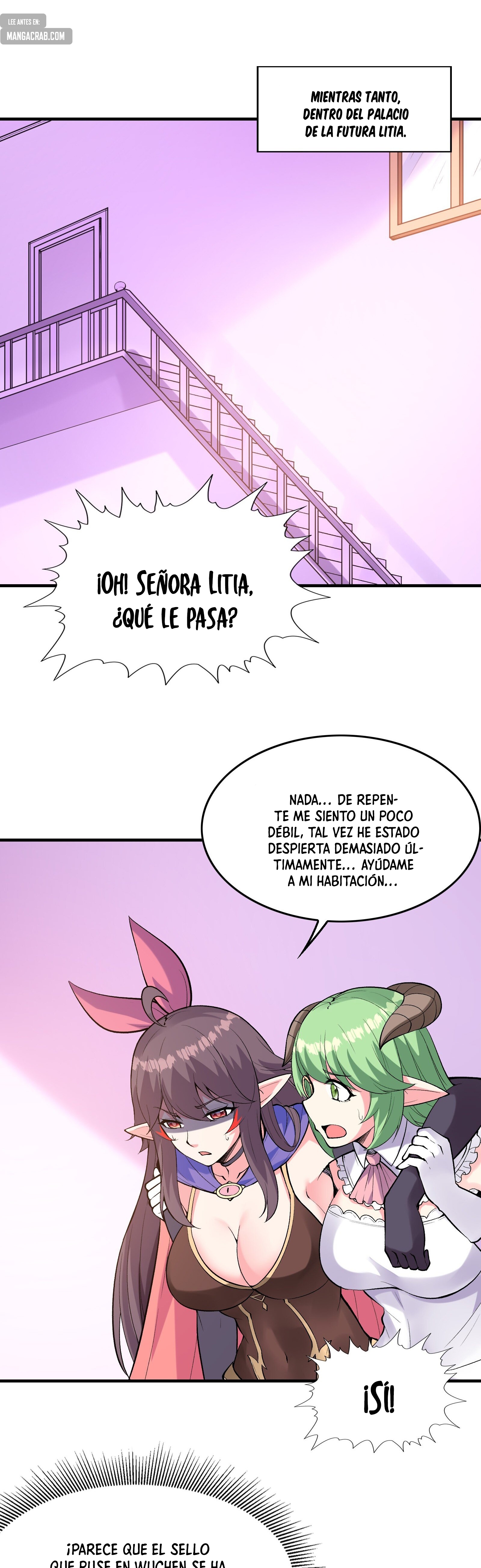 Mi harén está lleno de demonias villanas Capitulo 80 página 10