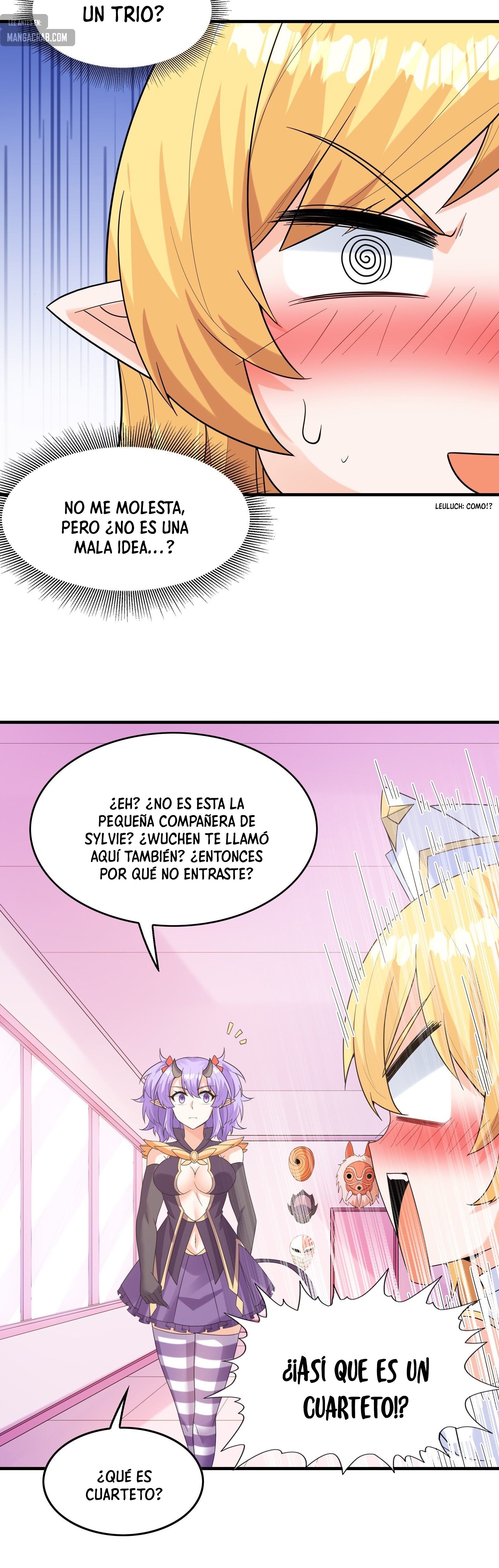 Mi harén está lleno de demonias villanas Capitulo 83 página 21