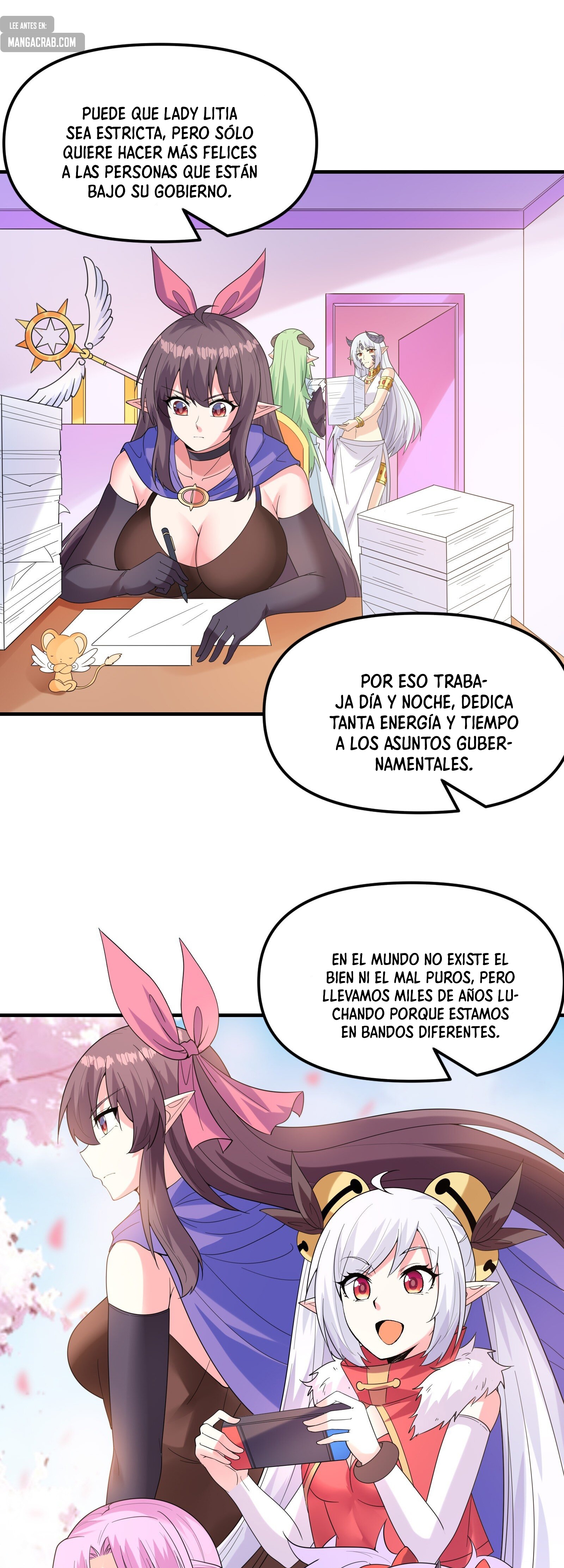 Mi harén está lleno de demonias villanas Capitulo 83 página 7