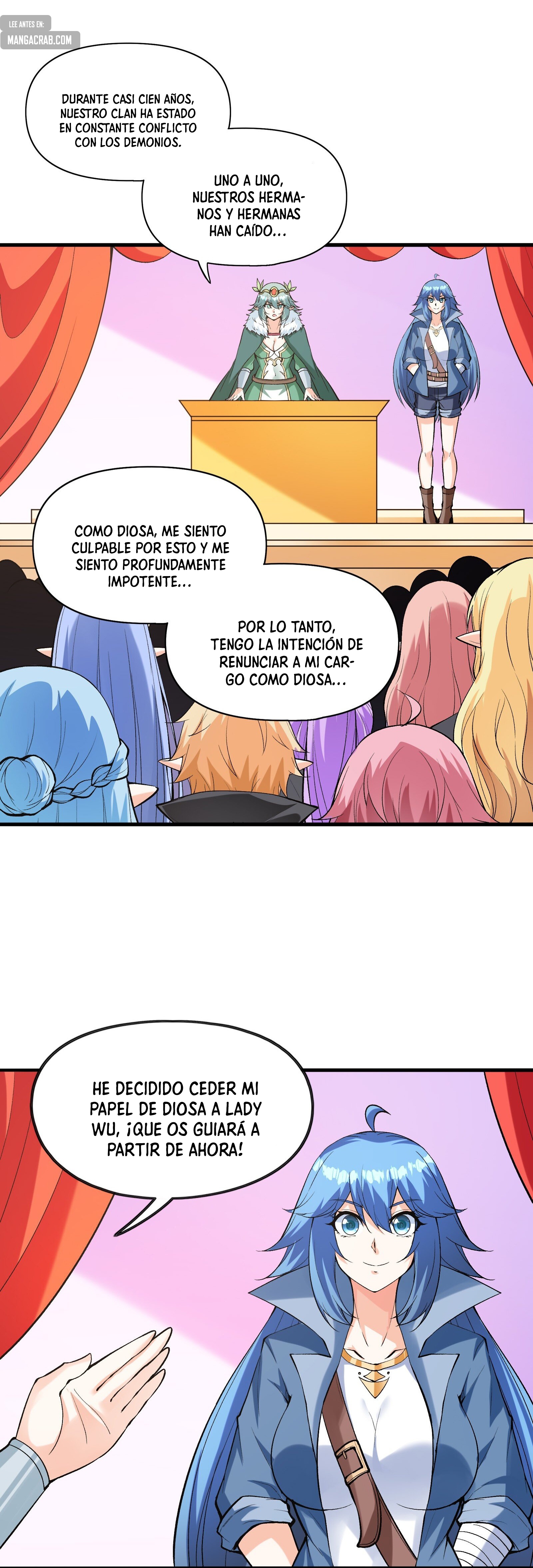 Mi harén está lleno de demonias villanas Capitulo 84 página 21