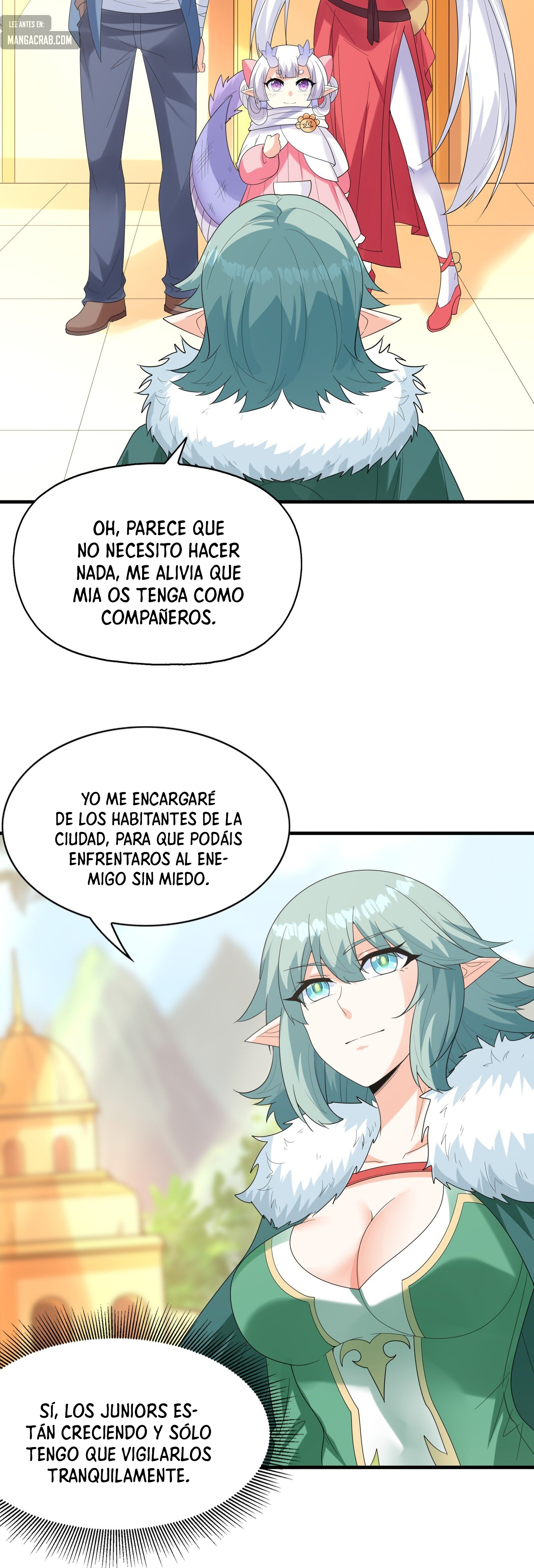 Mi harén está lleno de demonias villanas Capitulo 87 página 21