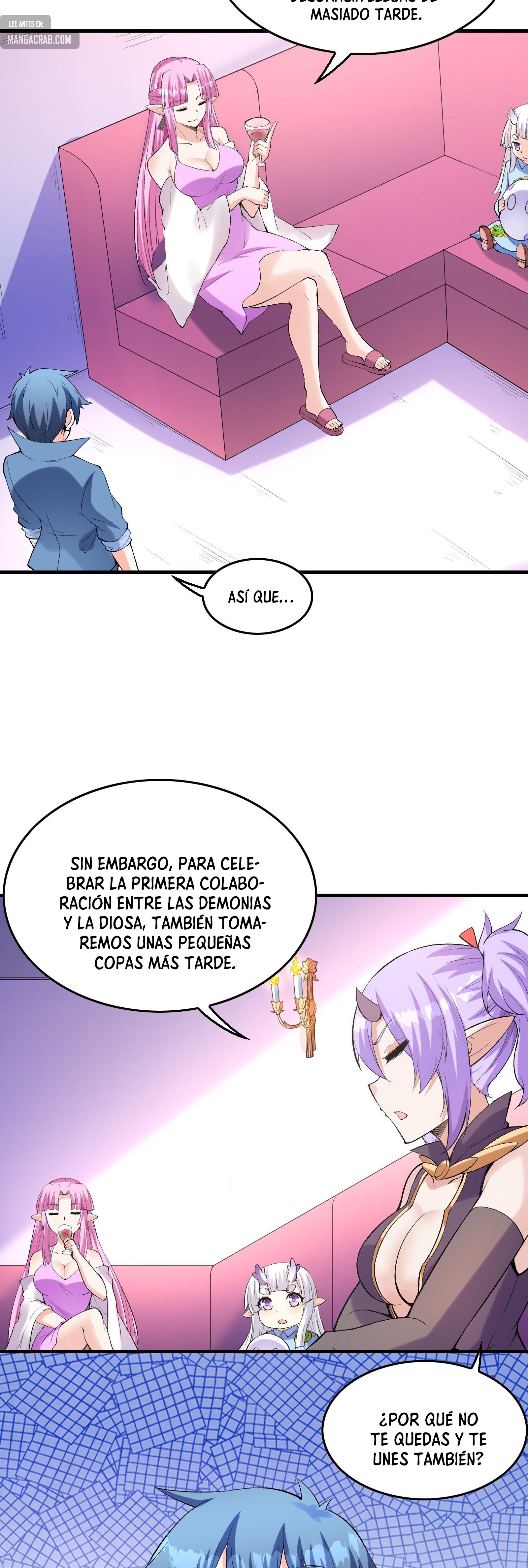 Mi harén está lleno de demonias villanas Capitulo 96 página 23