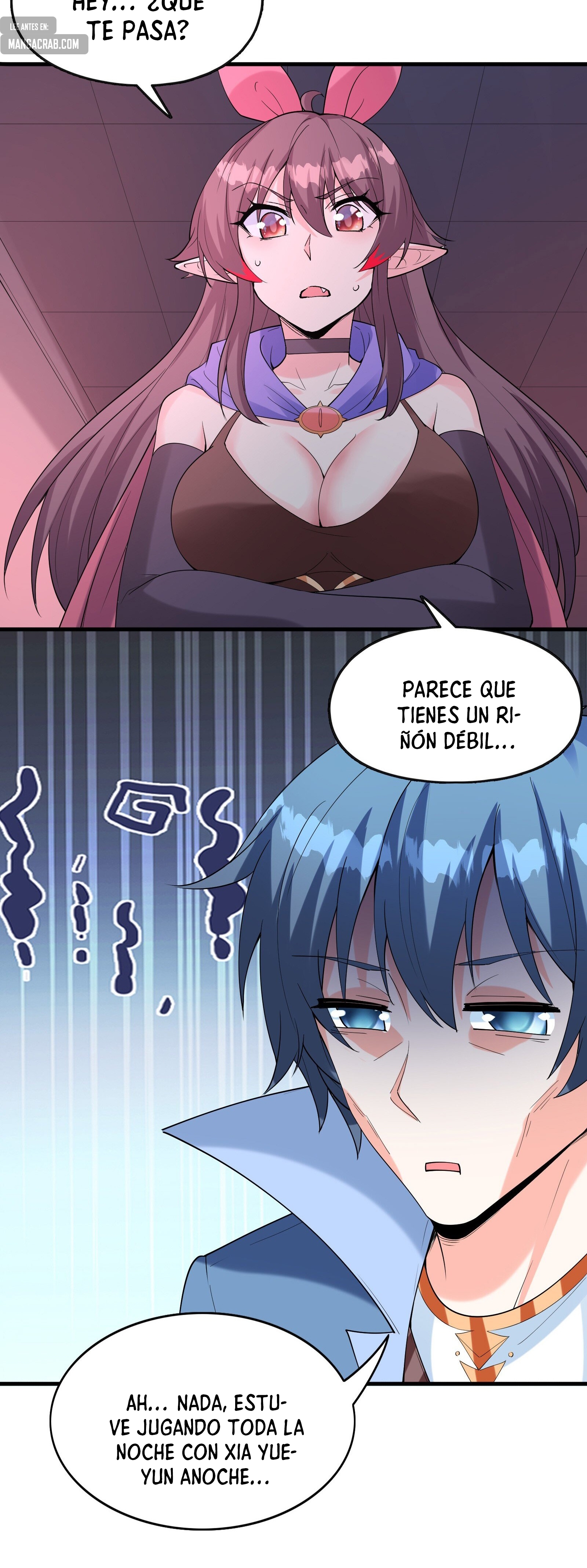 Mi harén está lleno de demonias villanas Capitulo 99 página 16