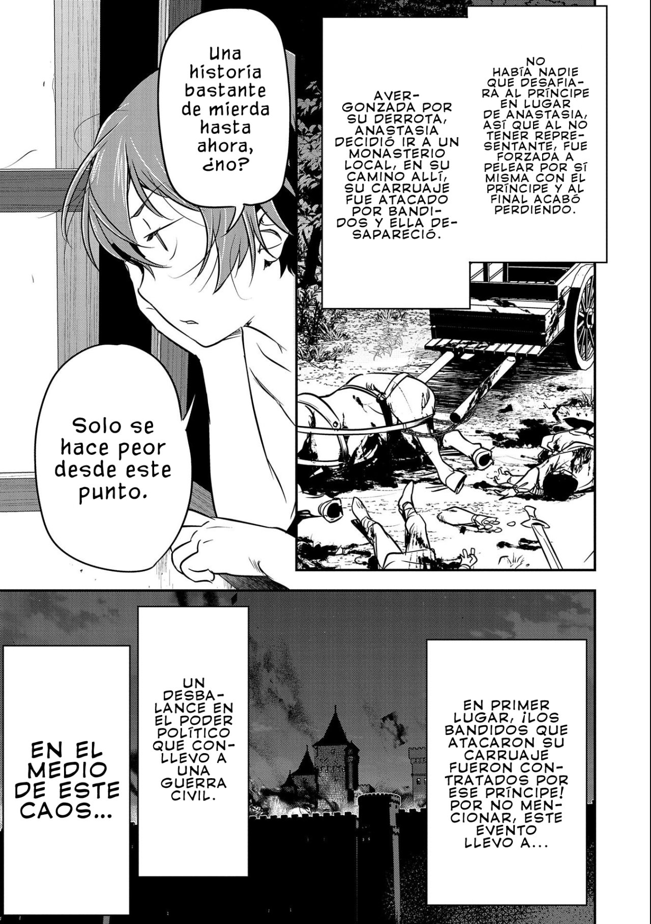 Chōnin A wa Akuyaku Reijō o Dōshite mo Sukuitai Capitulo 1: Recuerdos de una Vida Pasada página 13