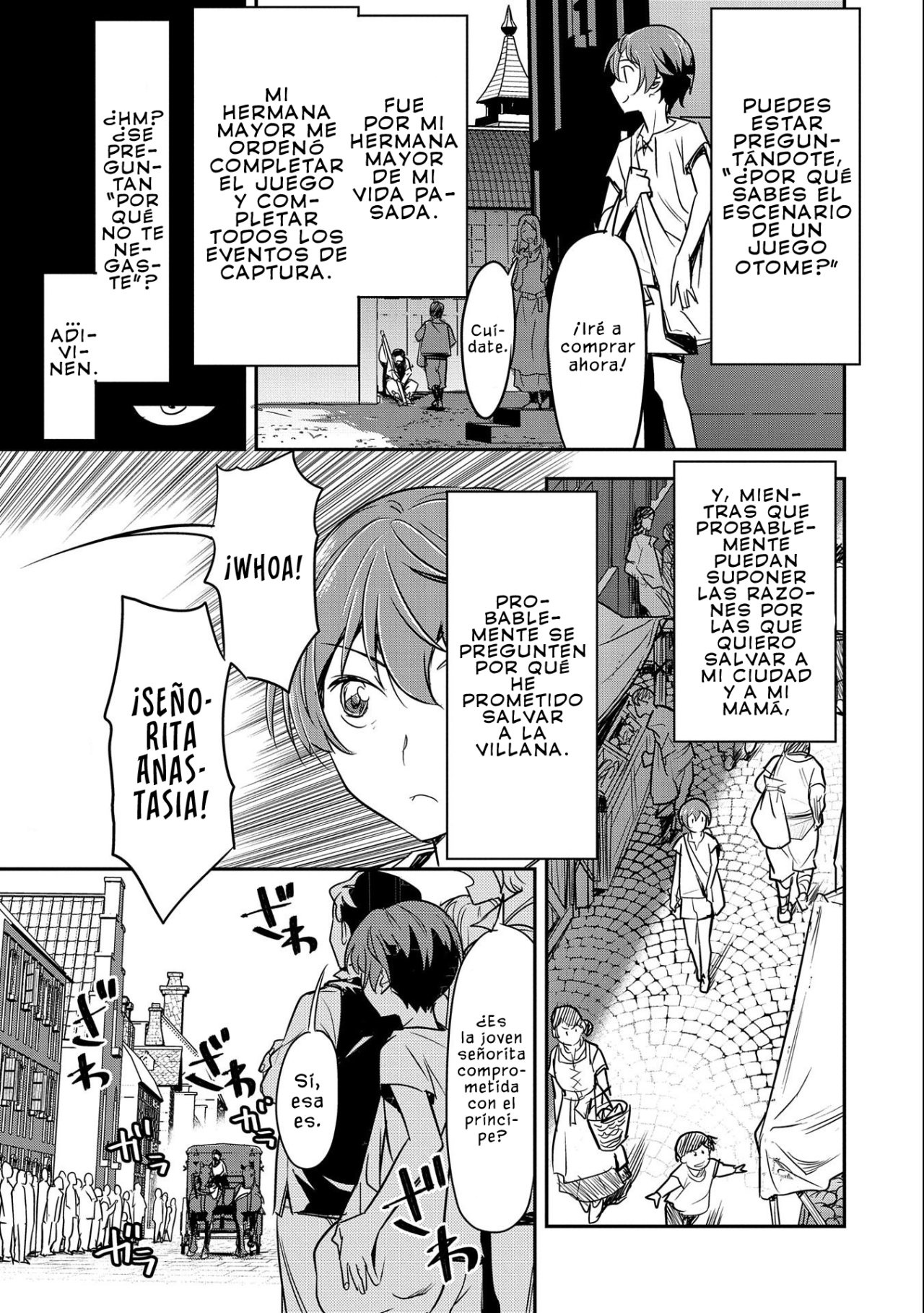 Chōnin A wa Akuyaku Reijō o Dōshite mo Sukuitai Capitulo 1: Recuerdos de una Vida Pasada página 19