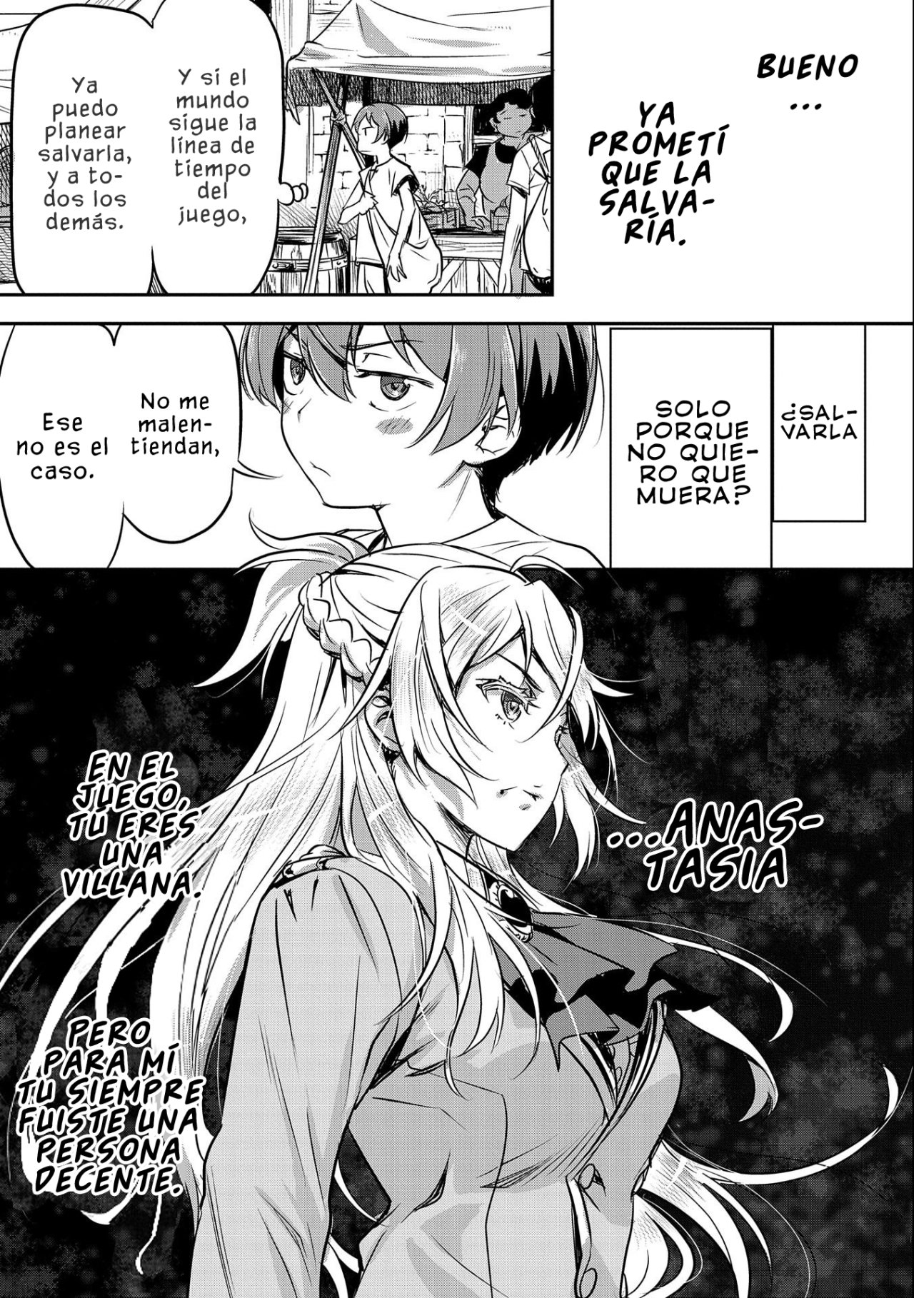 Chōnin A wa Akuyaku Reijō o Dōshite mo Sukuitai Capitulo 1: Recuerdos de una Vida Pasada página 23