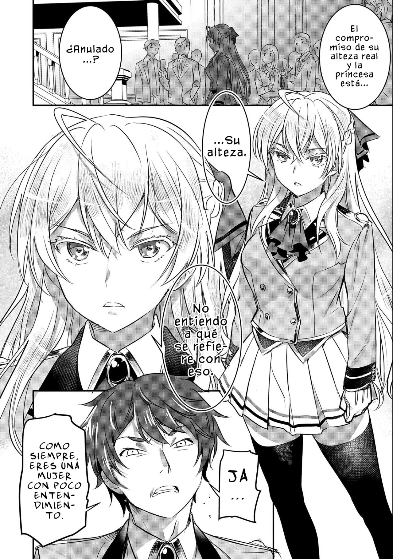 Chōnin A wa Akuyaku Reijō o Dōshite mo Sukuitai Capitulo 1: Recuerdos de una Vida Pasada página 4
