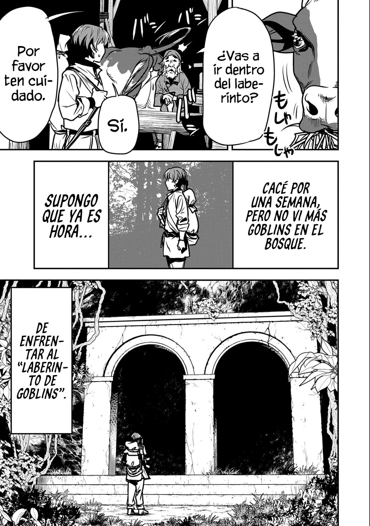 Chōnin A wa Akuyaku Reijō o Dōshite mo Sukuitai Capitulo 10: El Laberinto Goblin página 12