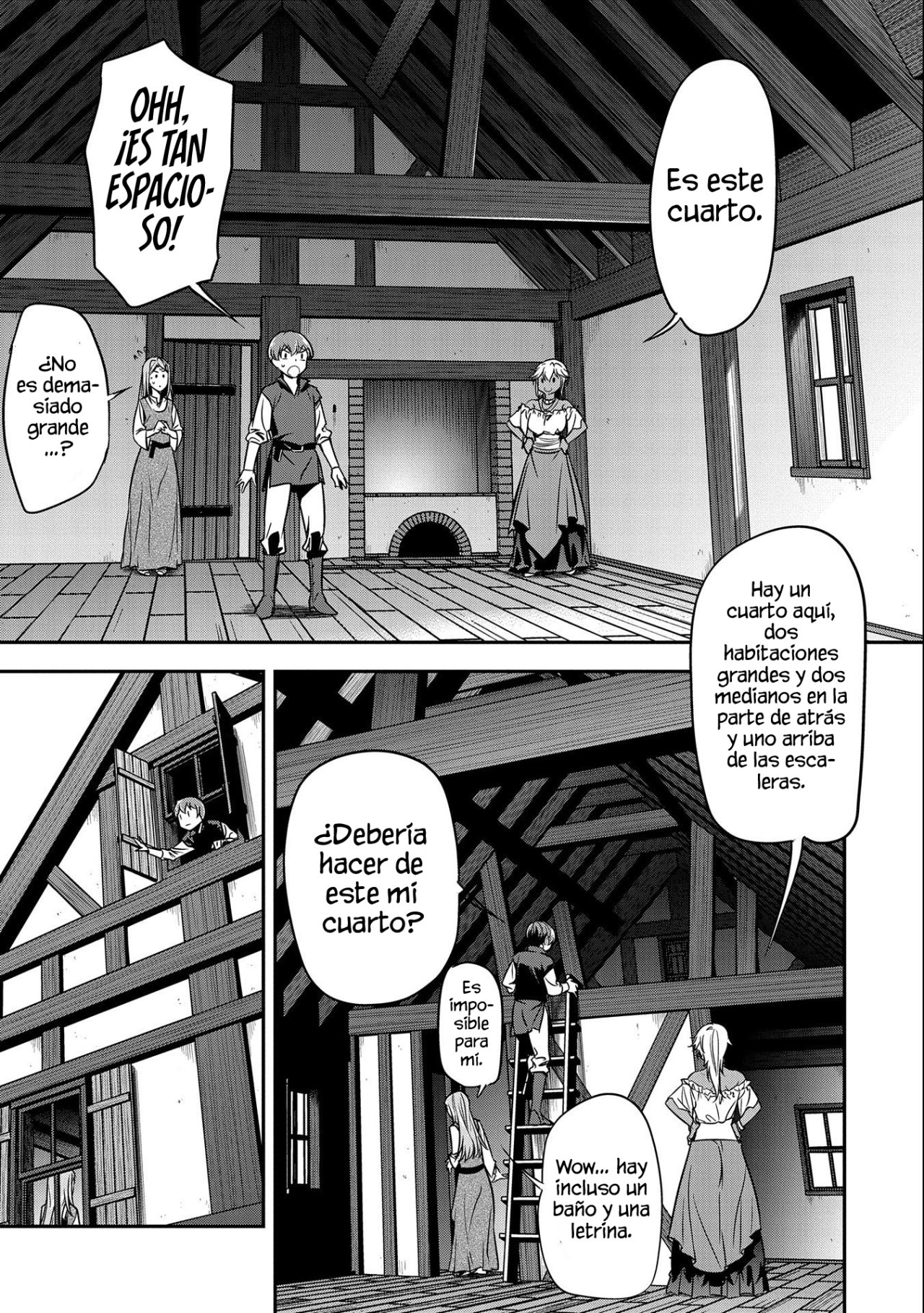 Chōnin A wa Akuyaku Reijō o Dōshite mo Sukuitai Capitulo 11: De Abajo Hacia Arriba página 14