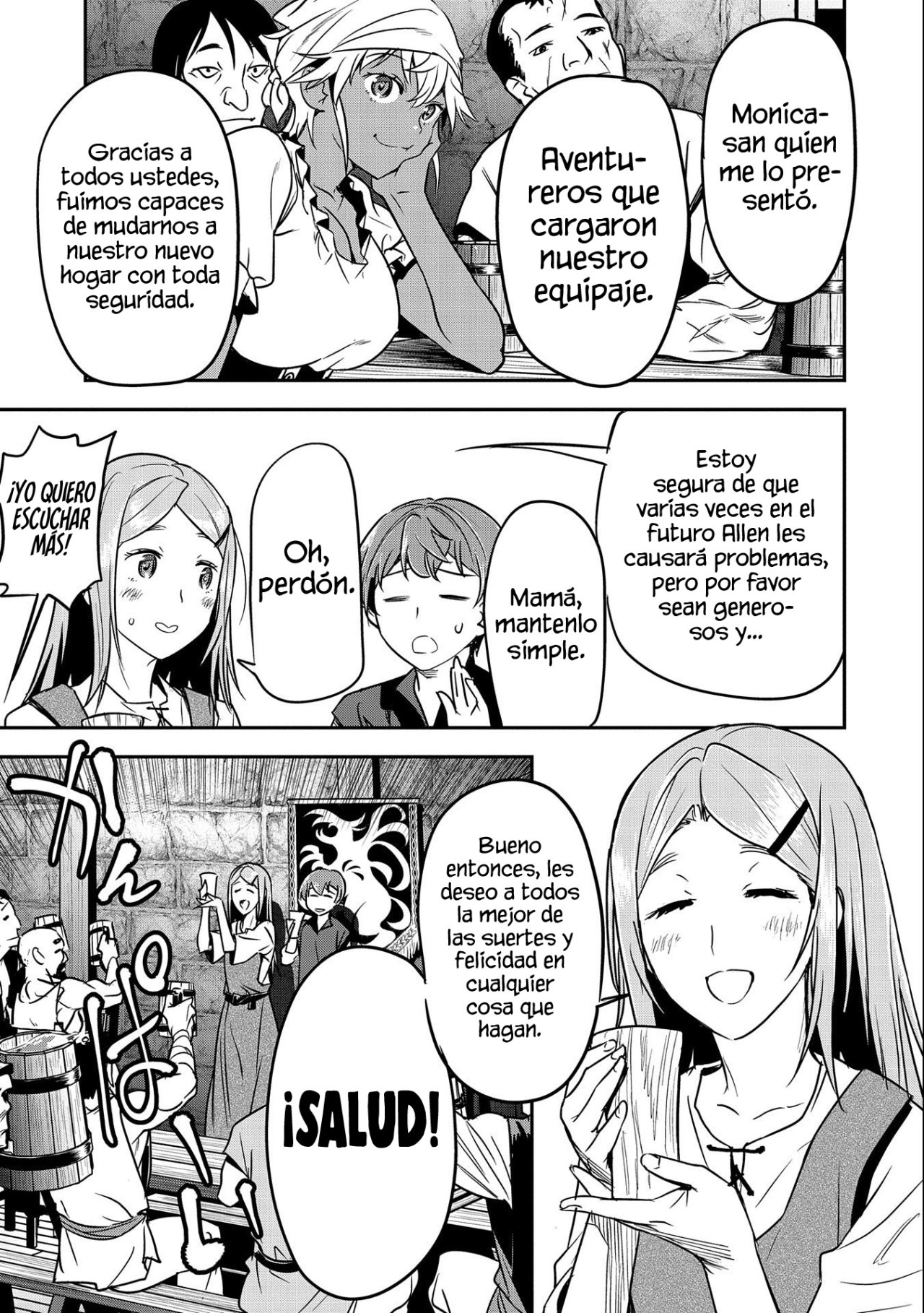 Chōnin A wa Akuyaku Reijō o Dōshite mo Sukuitai Capitulo 11: De Abajo Hacia Arriba página 24