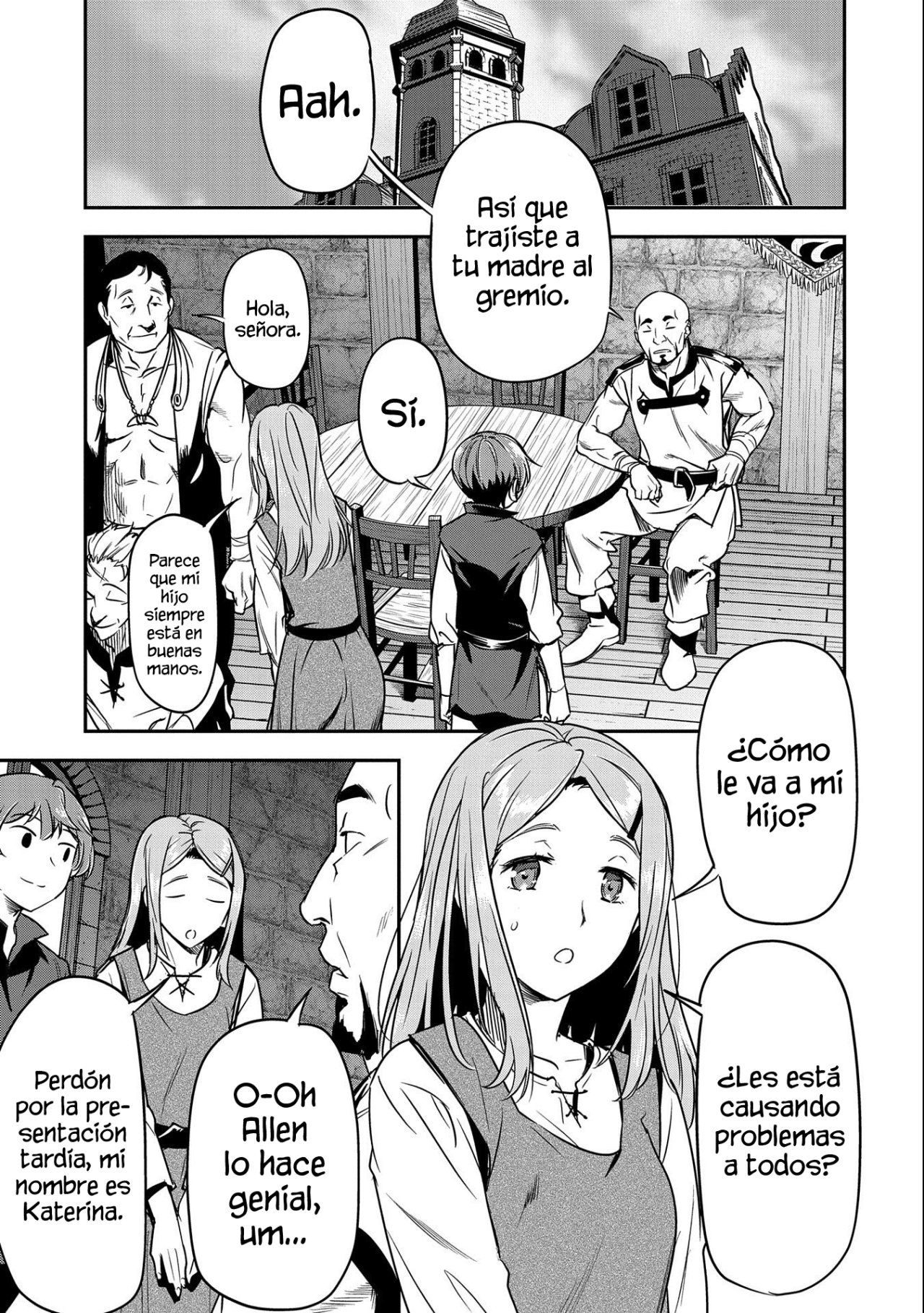 Chōnin A wa Akuyaku Reijō o Dōshite mo Sukuitai Capitulo 11: De Abajo Hacia Arriba página 6