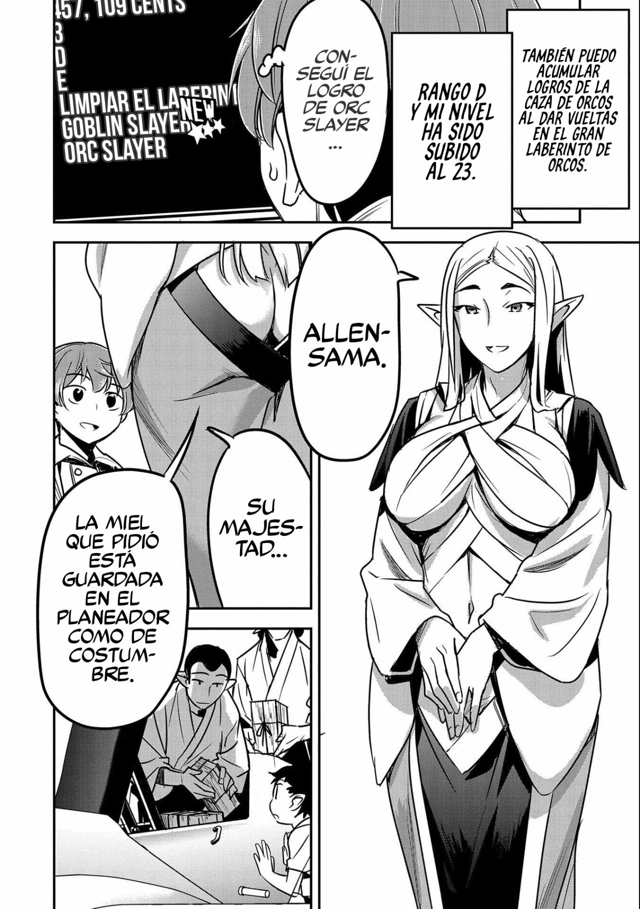 Chōnin A wa Akuyaku Reijō o Dōshite mo Sukuitai Capitulo 12: El Gran Laberinto de los Orcos página 25