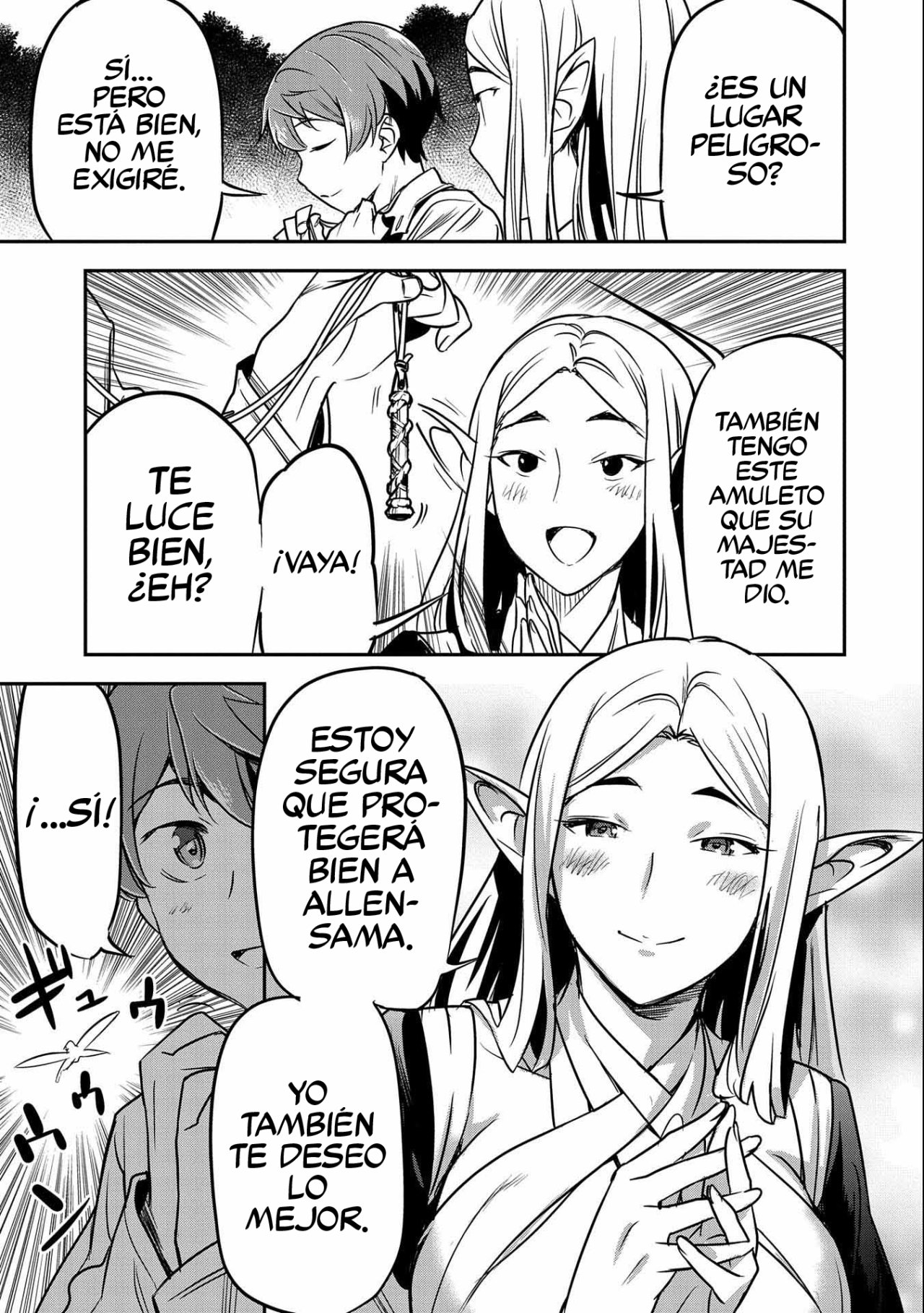 Chōnin A wa Akuyaku Reijō o Dōshite mo Sukuitai Capitulo 12: El Gran Laberinto de los Orcos página 28