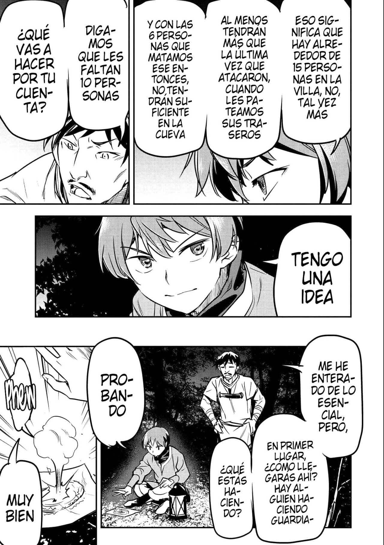 Chōnin A wa Akuyaku Reijō o Dōshite mo Sukuitai Capitulo 15: Exterminando Bandidos página 10