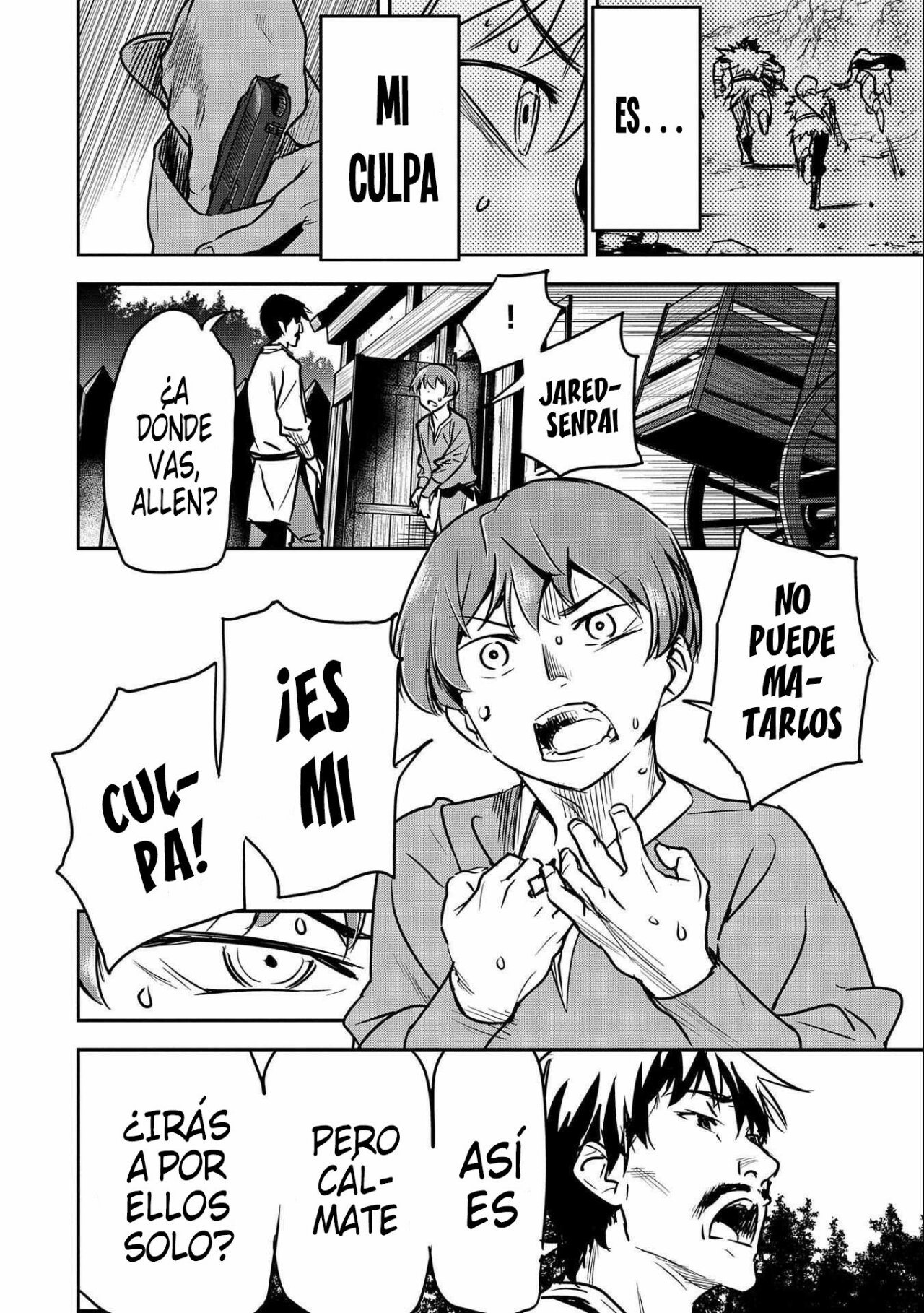 Chōnin A wa Akuyaku Reijō o Dōshite mo Sukuitai Capitulo 15: Exterminando Bandidos página 3