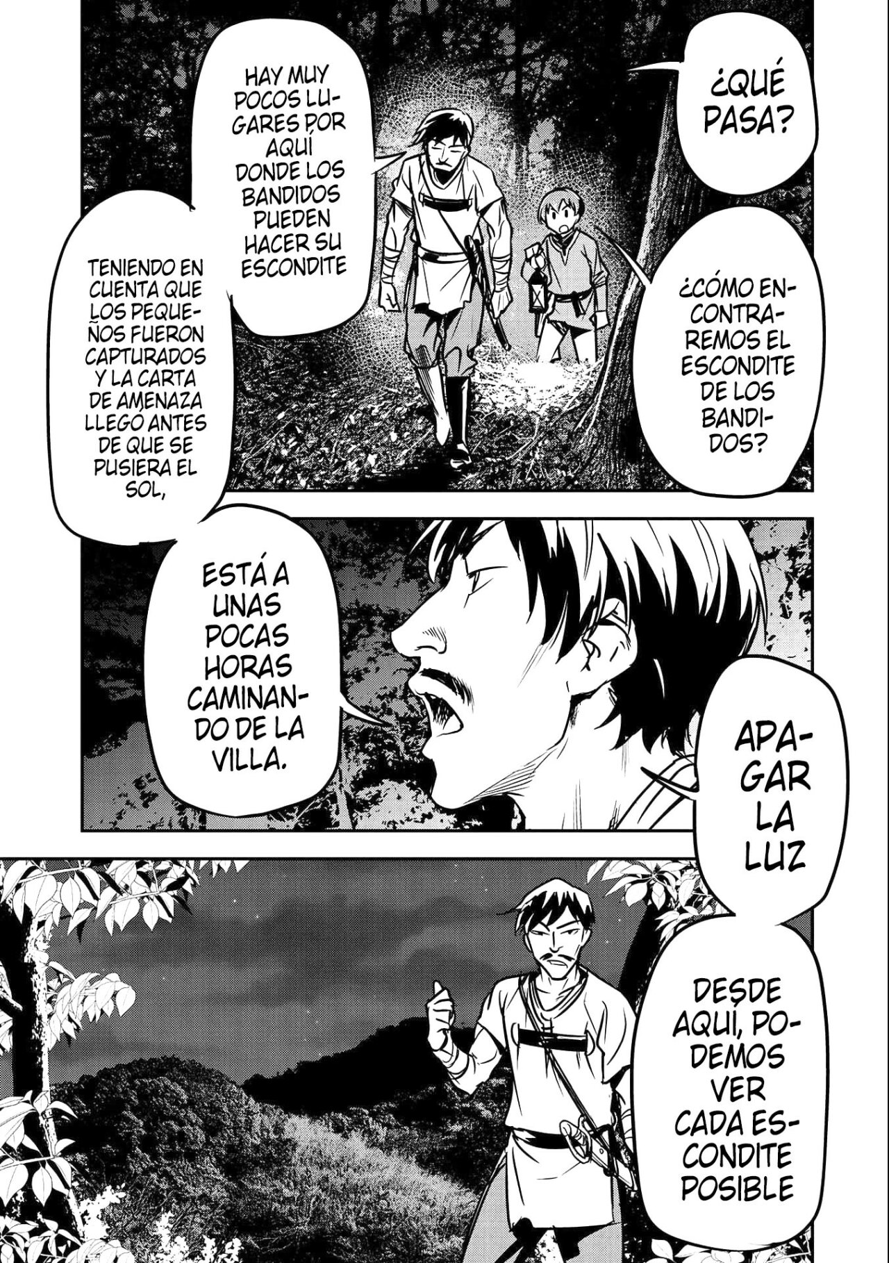 Chōnin A wa Akuyaku Reijō o Dōshite mo Sukuitai Capitulo 15: Exterminando Bandidos página 8