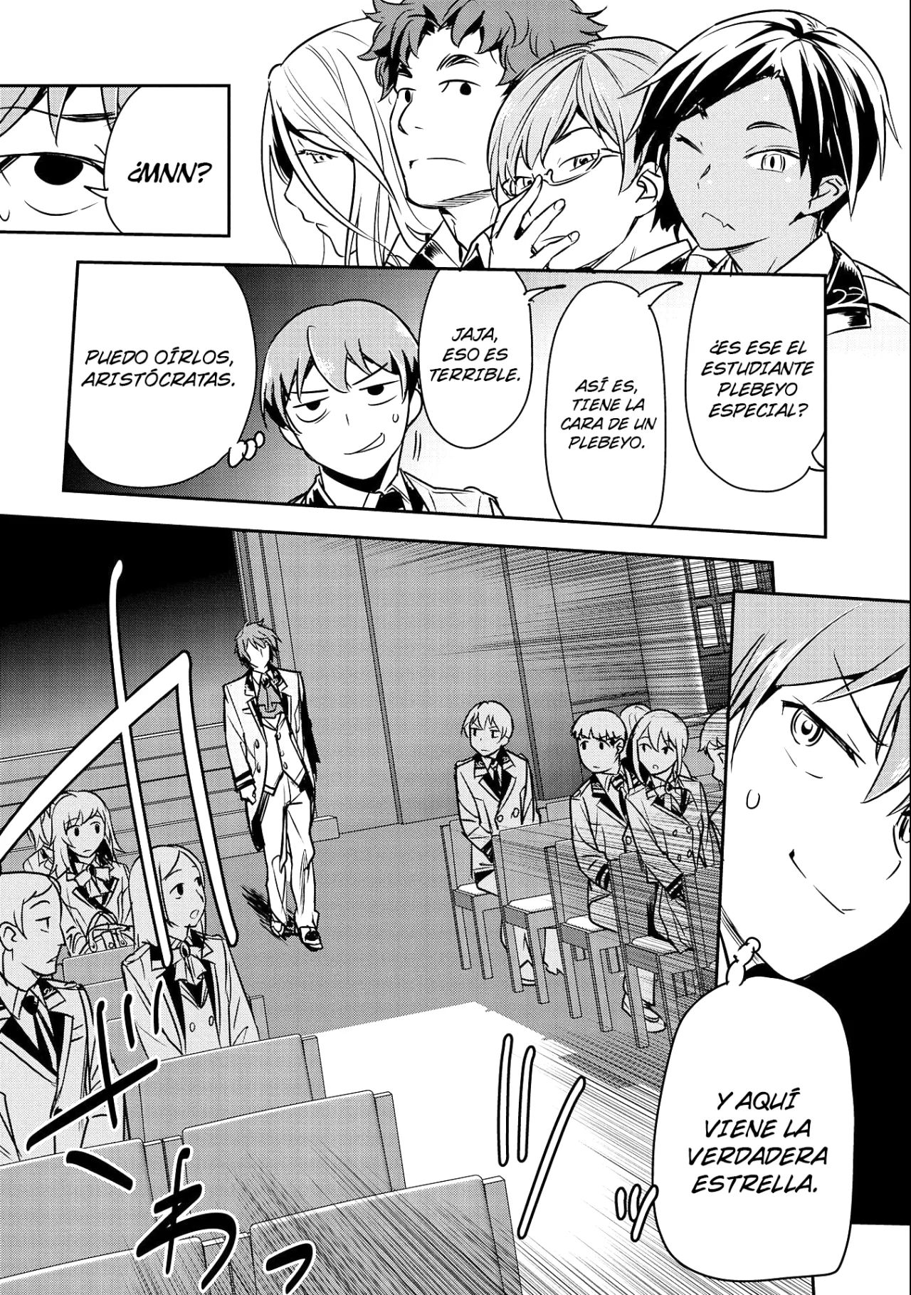 Chōnin A wa Akuyaku Reijō o Dōshite mo Sukuitai Capitulo 16: Inscripción en la escuela secundaria página 14