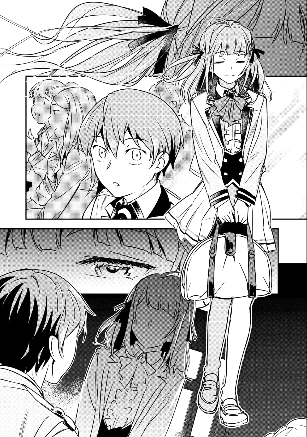Chōnin A wa Akuyaku Reijō o Dōshite mo Sukuitai Capitulo 16: Inscripción en la escuela secundaria página 16