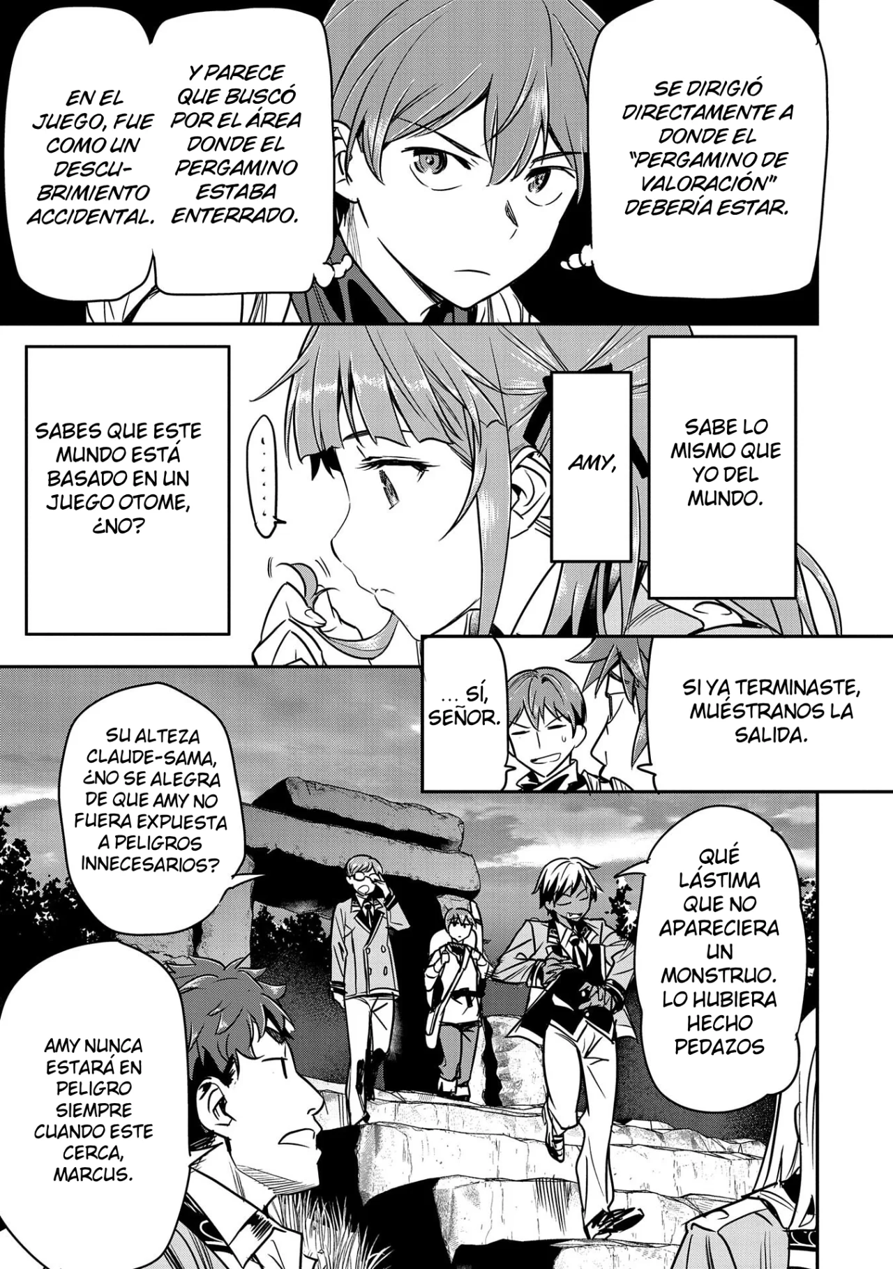 Chōnin A wa Akuyaku Reijō o Dōshite mo Sukuitai Capitulo 17: Investigación de verano página 28