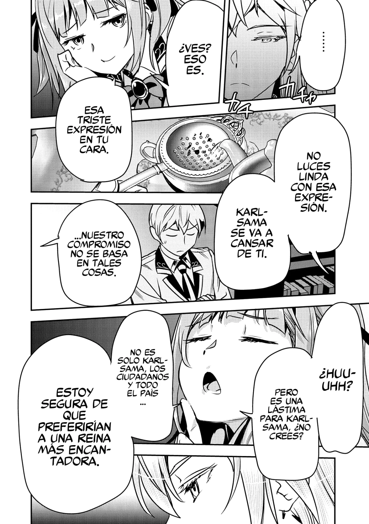 Chōnin A wa Akuyaku Reijō o Dōshite mo Sukuitai Capitulo 18: Futura Reina página 23