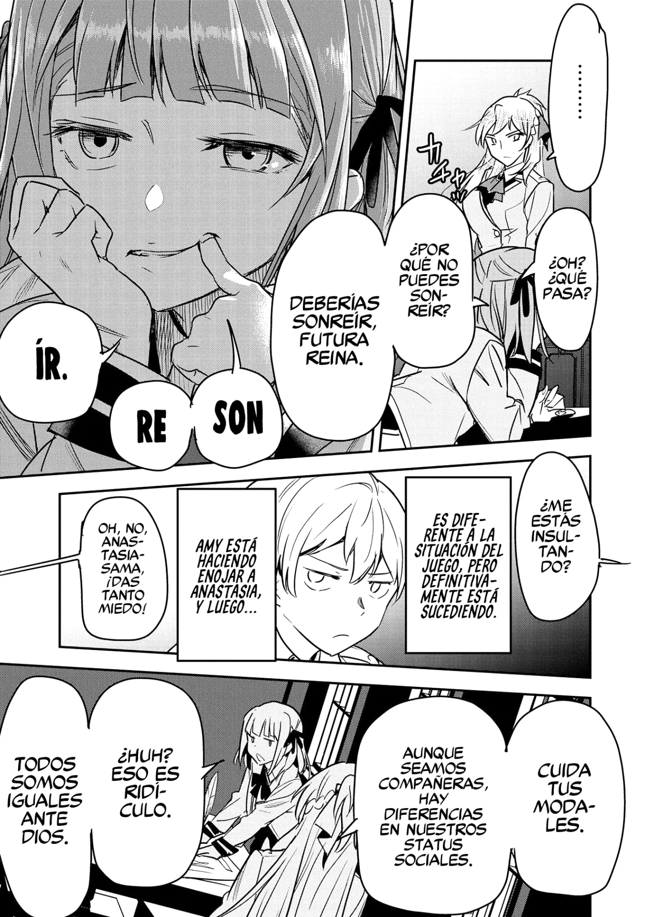 Chōnin A wa Akuyaku Reijō o Dōshite mo Sukuitai Capitulo 18: Futura Reina página 24