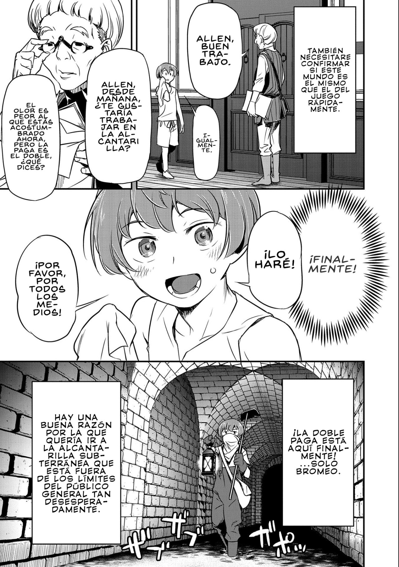 Chōnin A wa Akuyaku Reijō o Dōshite mo Sukuitai Capitulo 2: Drenajes página 10