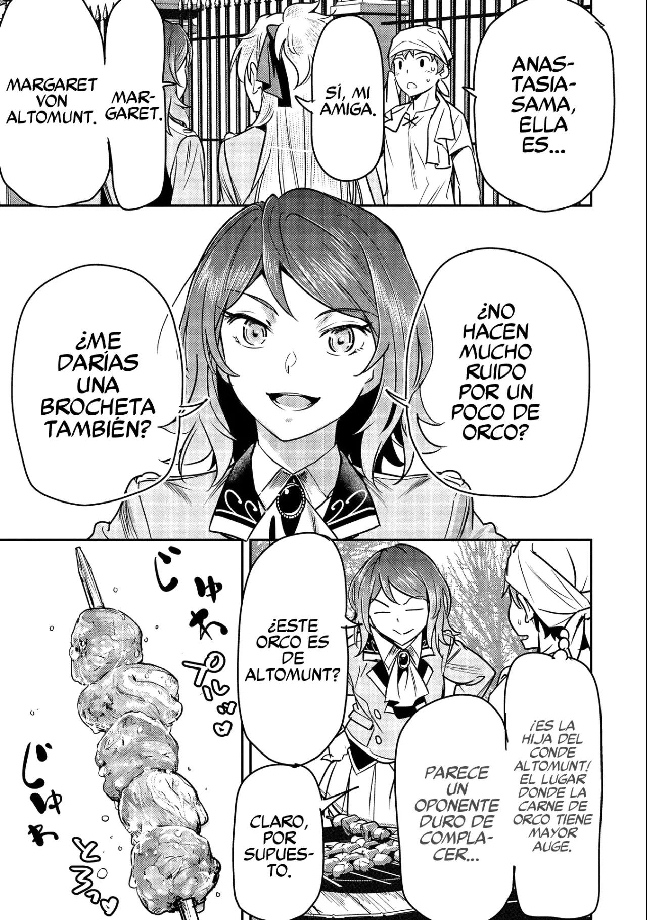 Chōnin A wa Akuyaku Reijō o Dōshite mo Sukuitai Capitulo 20: Festival Cultural página 8