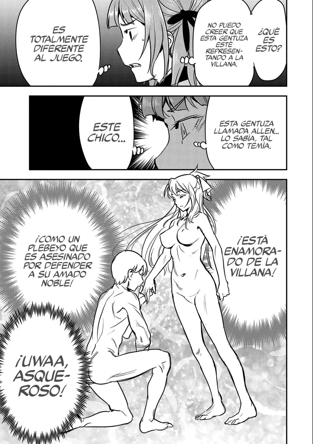 Chōnin A wa Akuyaku Reijō o Dōshite mo Sukuitai Capitulo 21: Guantes página 18