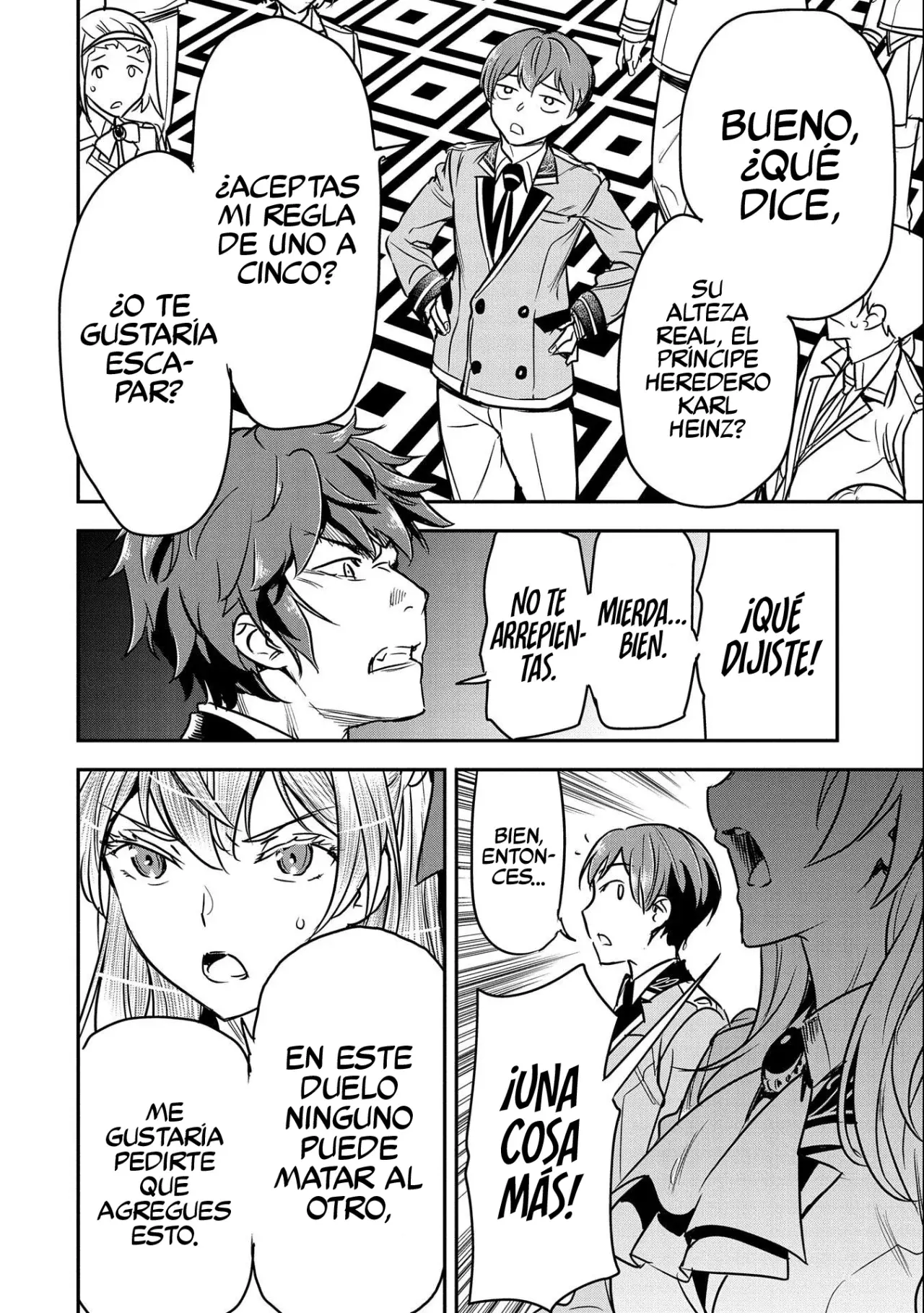 Chōnin A wa Akuyaku Reijō o Dōshite mo Sukuitai Capitulo 21: Guantes página 19