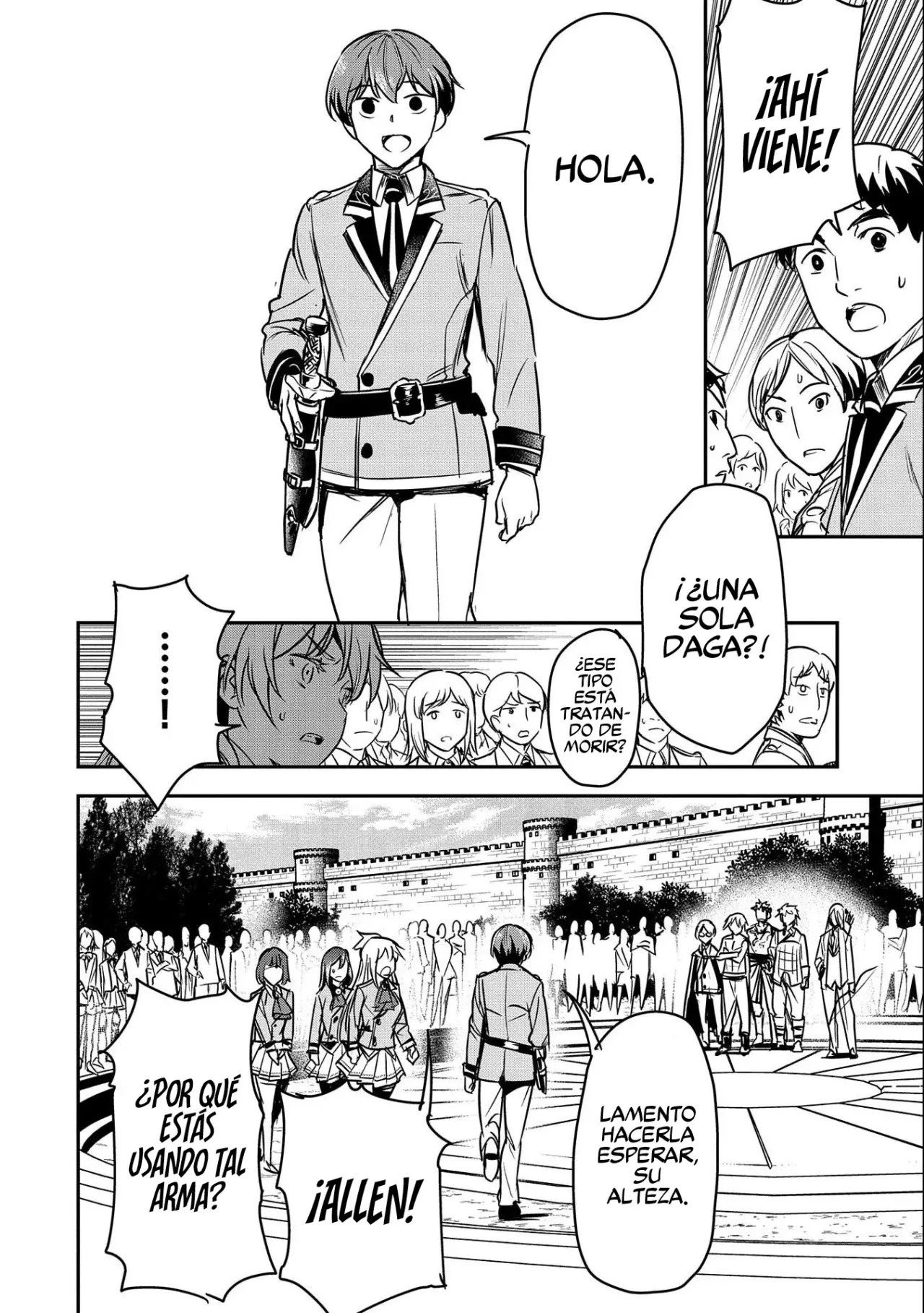 Chōnin A wa Akuyaku Reijō o Dōshite mo Sukuitai Capitulo 21: Guantes página 27