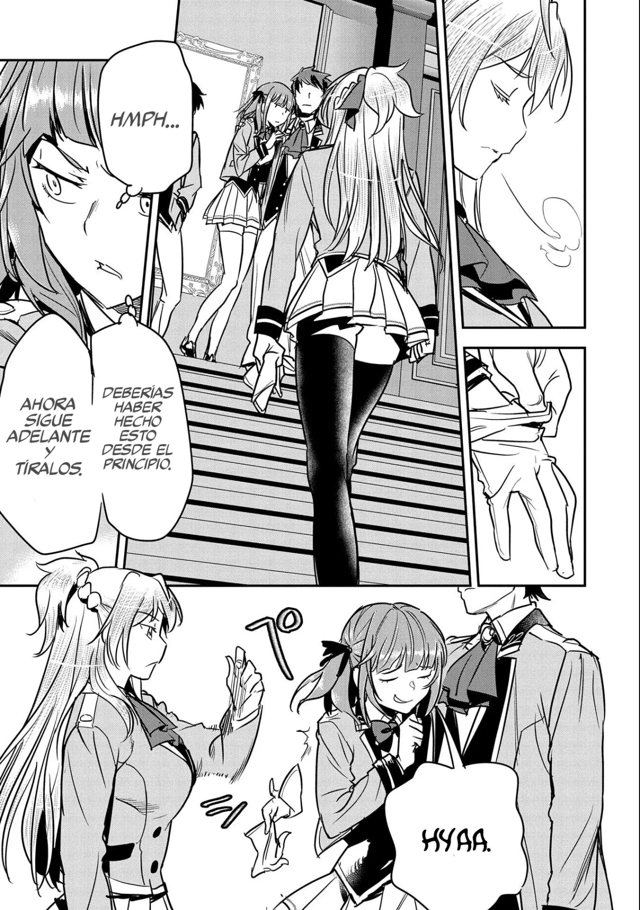 Chōnin A wa Akuyaku Reijō o Dōshite mo Sukuitai Capitulo 21: Guantes página 8