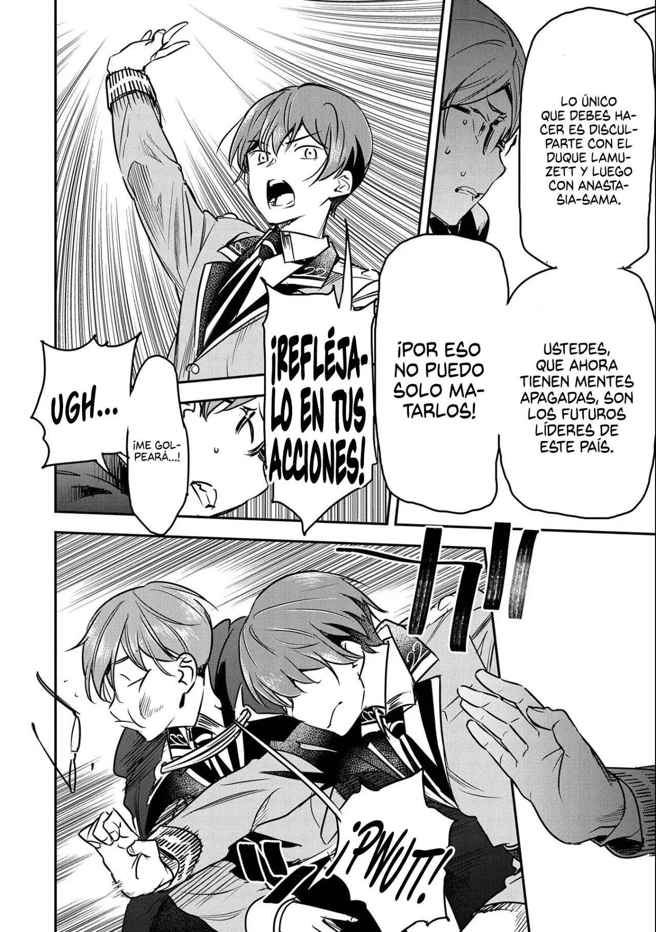 Chōnin A wa Akuyaku Reijō o Dōshite mo Sukuitai Capitulo 22: Allen en un duelo contra 5 página 18