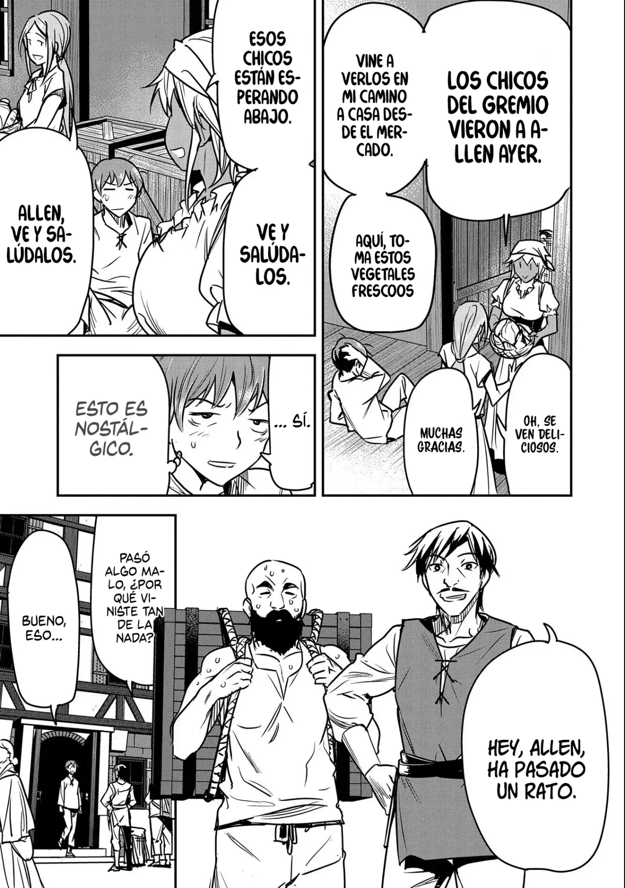 Chōnin A wa Akuyaku Reijō o Dōshite mo Sukuitai Capitulo 23: Regresando a casa después de mucho tiempo página 27
