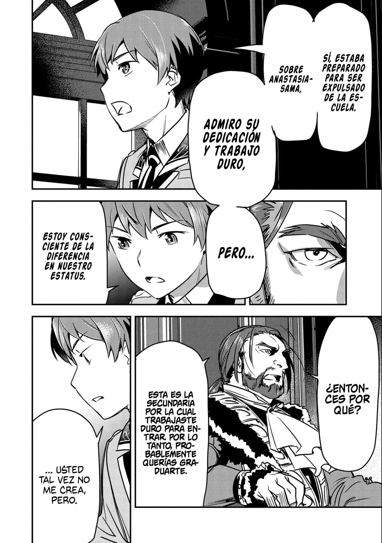 Chōnin A wa Akuyaku Reijō o Dōshite mo Sukuitai Capitulo 24: El Aldeano A es Convocado página 12