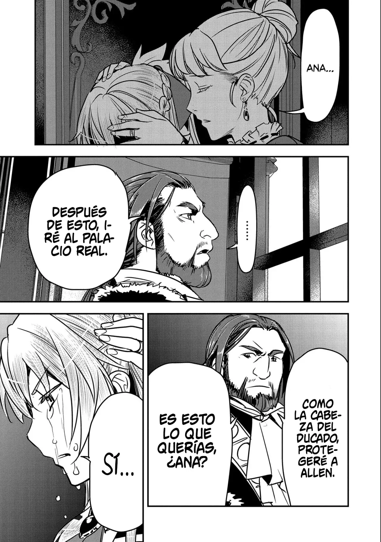 Chōnin A wa Akuyaku Reijō o Dōshite mo Sukuitai Capitulo 24: El Aldeano A es Convocado página 27