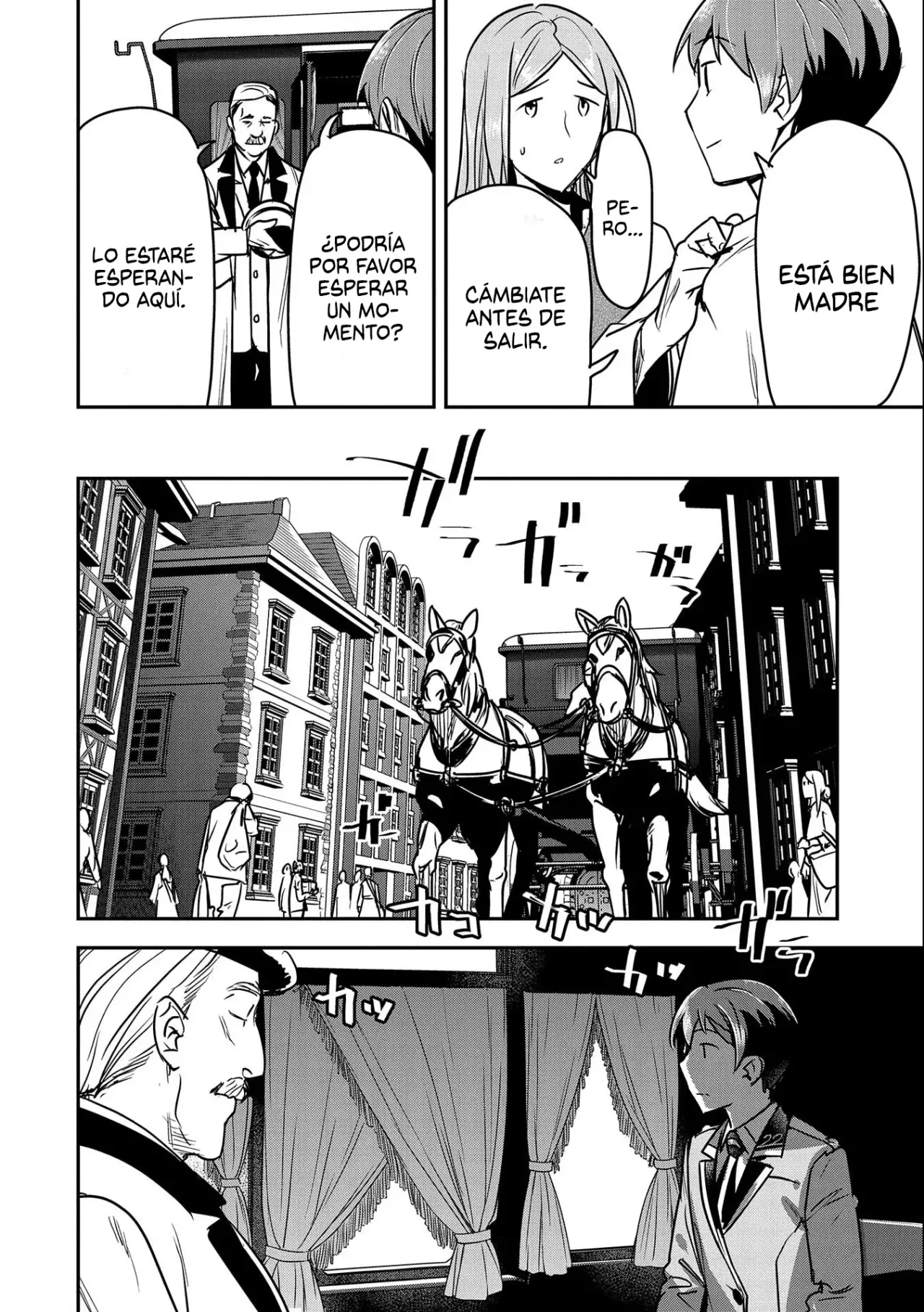 Chōnin A wa Akuyaku Reijō o Dōshite mo Sukuitai Capitulo 24: El Aldeano A es Convocado página 4