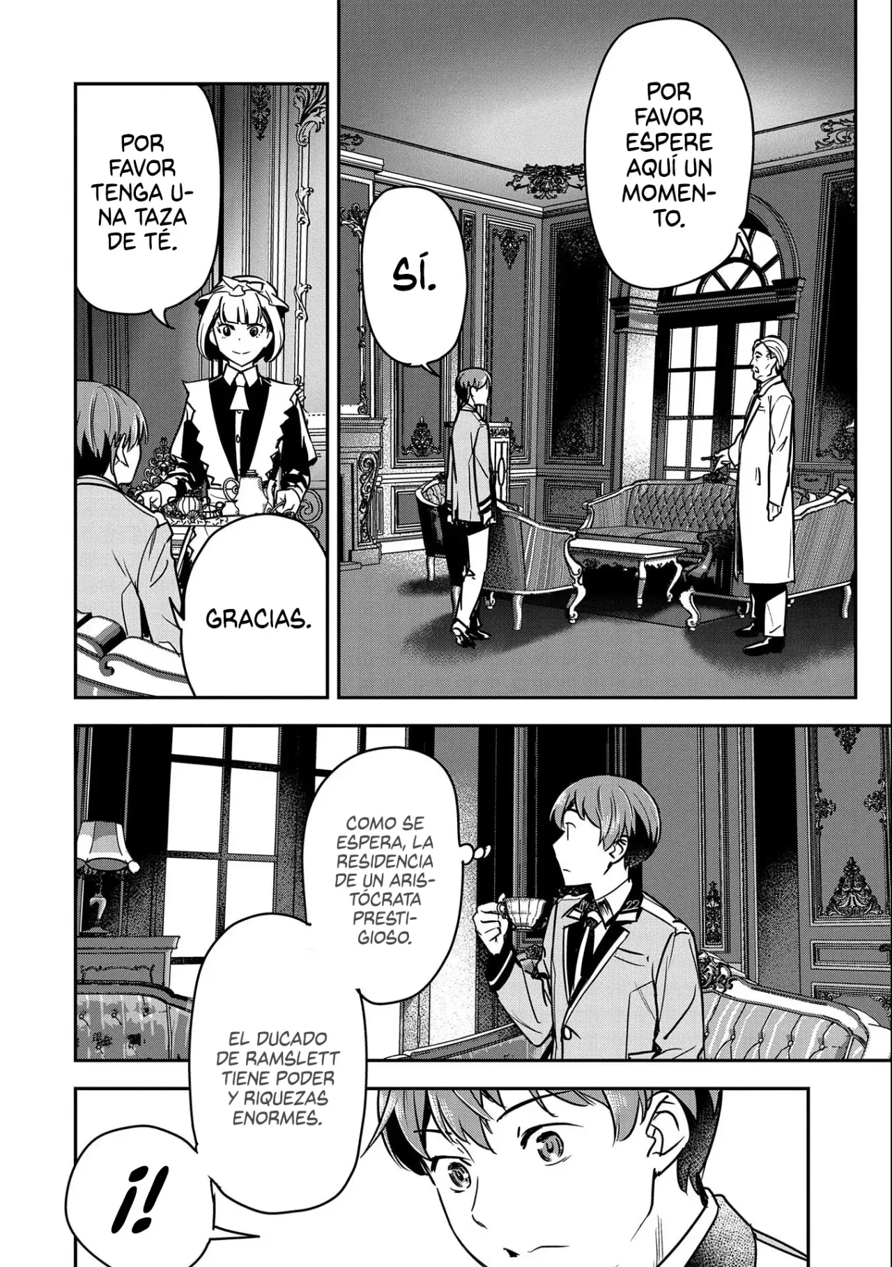 Chōnin A wa Akuyaku Reijō o Dōshite mo Sukuitai Capitulo 24: El Aldeano A es Convocado página 6