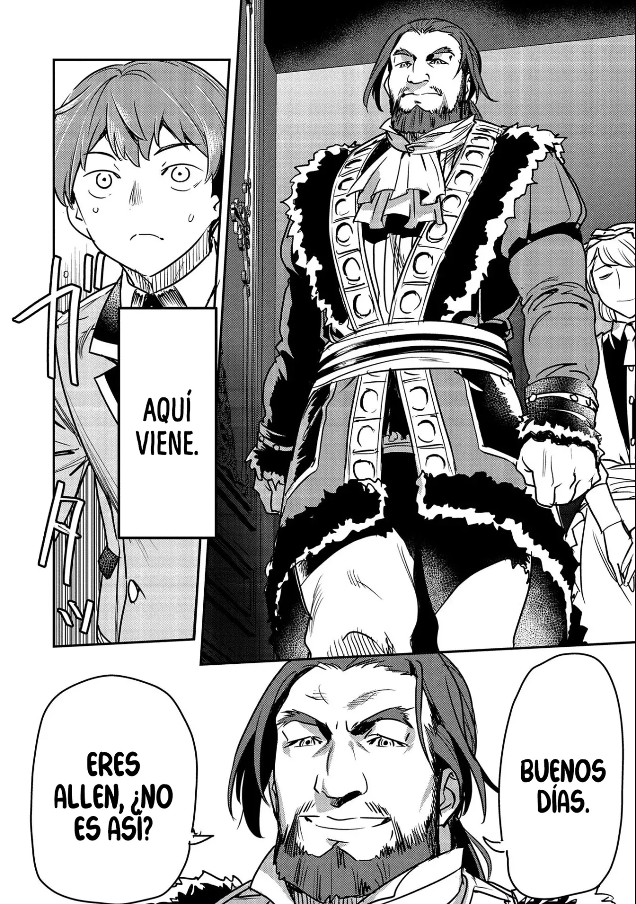 Chōnin A wa Akuyaku Reijō o Dōshite mo Sukuitai Capitulo 24: El Aldeano A es Convocado página 8