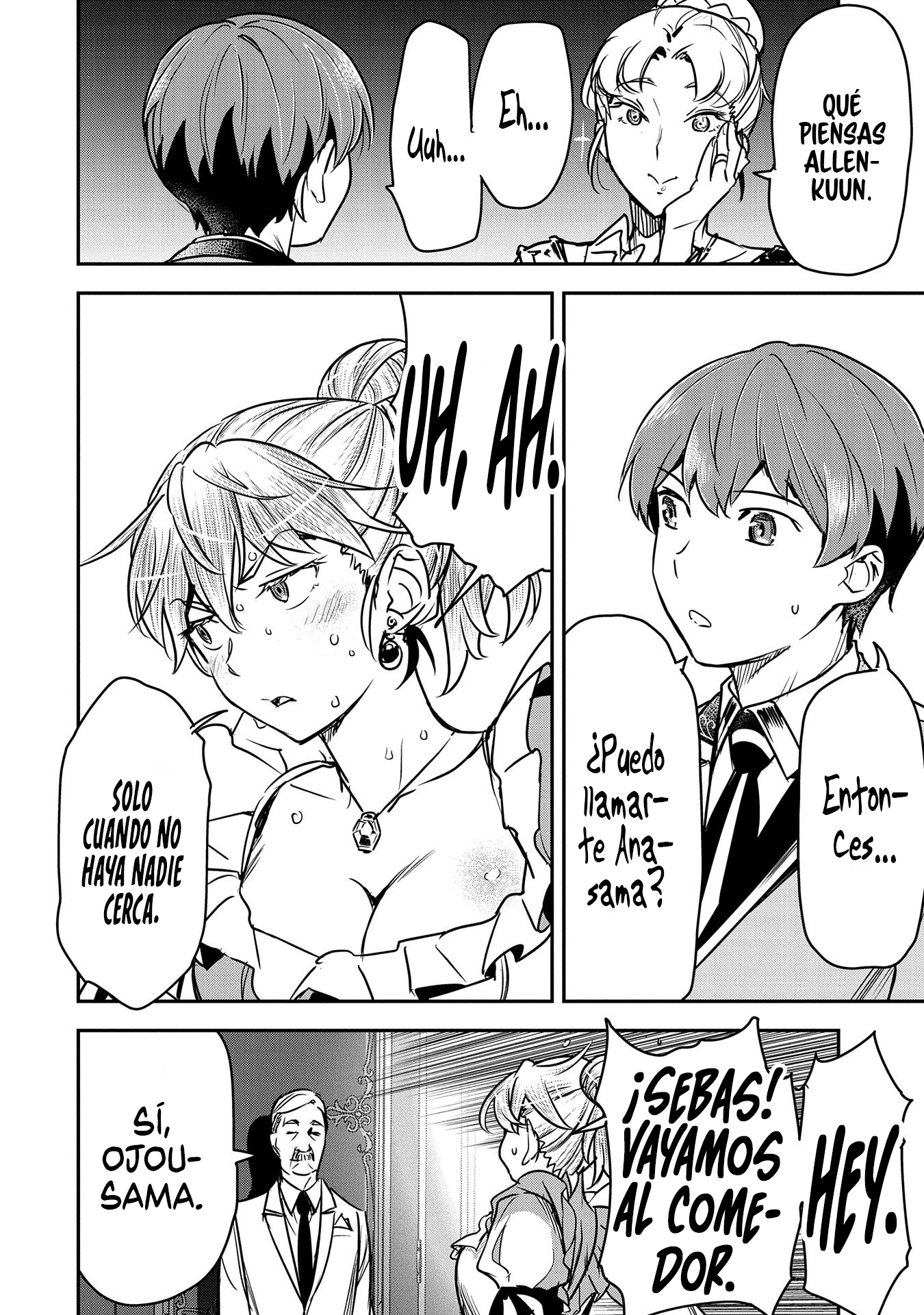 Chōnin A wa Akuyaku Reijō o Dōshite mo Sukuitai Capitulo 25: la forma rapida página 10