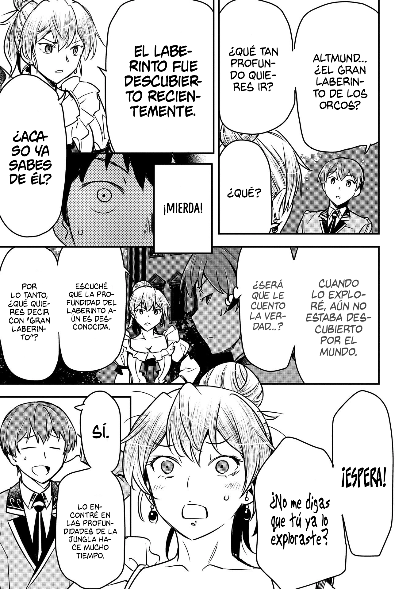 Chōnin A wa Akuyaku Reijō o Dōshite mo Sukuitai Capitulo 25: la forma rapida página 17