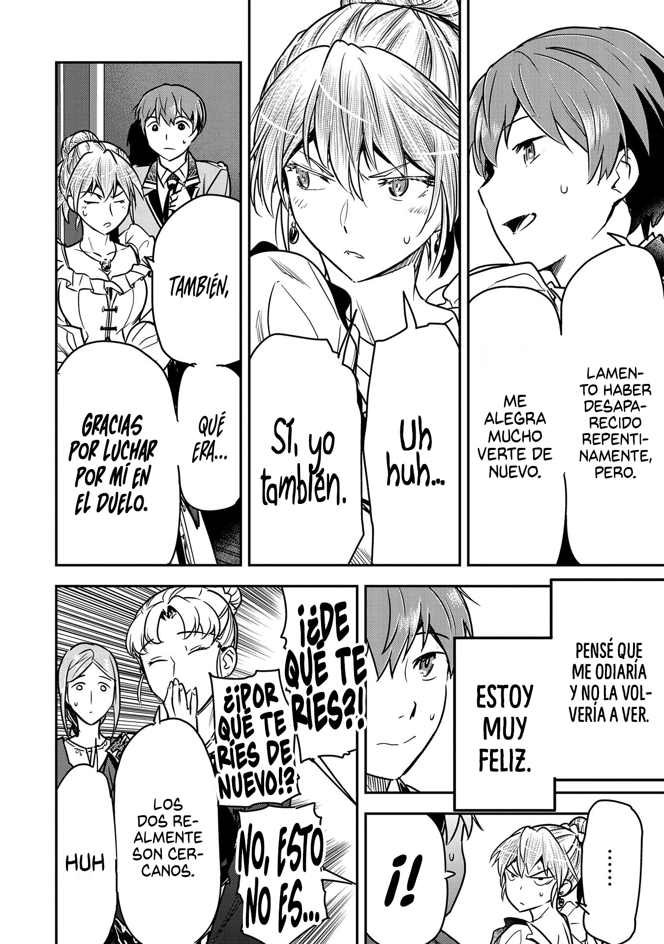 Chōnin A wa Akuyaku Reijō o Dōshite mo Sukuitai Capitulo 25: la forma rapida página 8