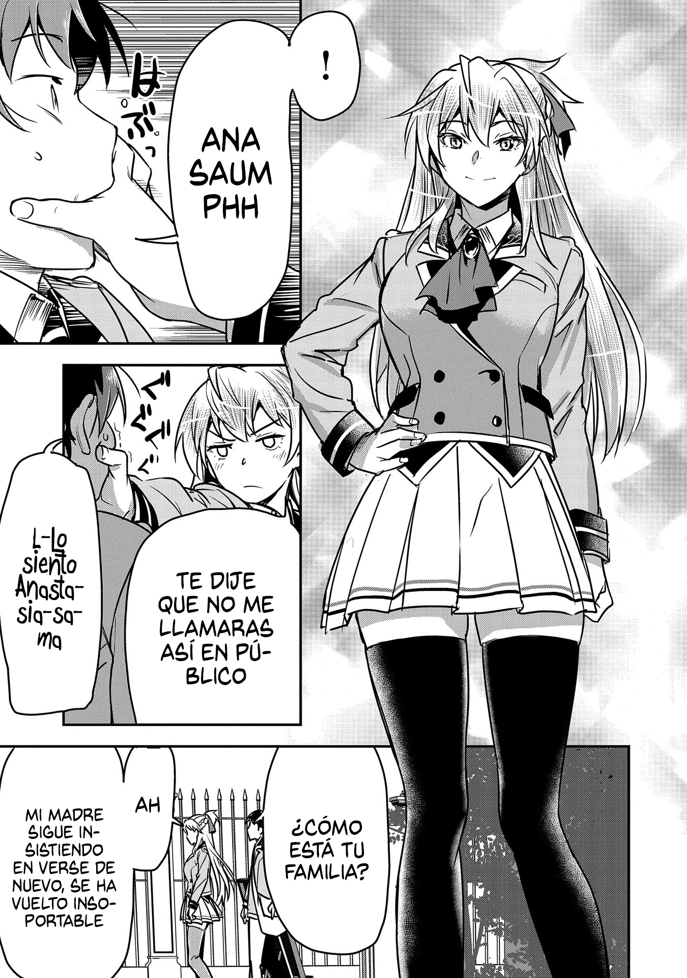 Chōnin A wa Akuyaku Reijō o Dōshite mo Sukuitai Capitulo 26: disculpa y declaración. página 11