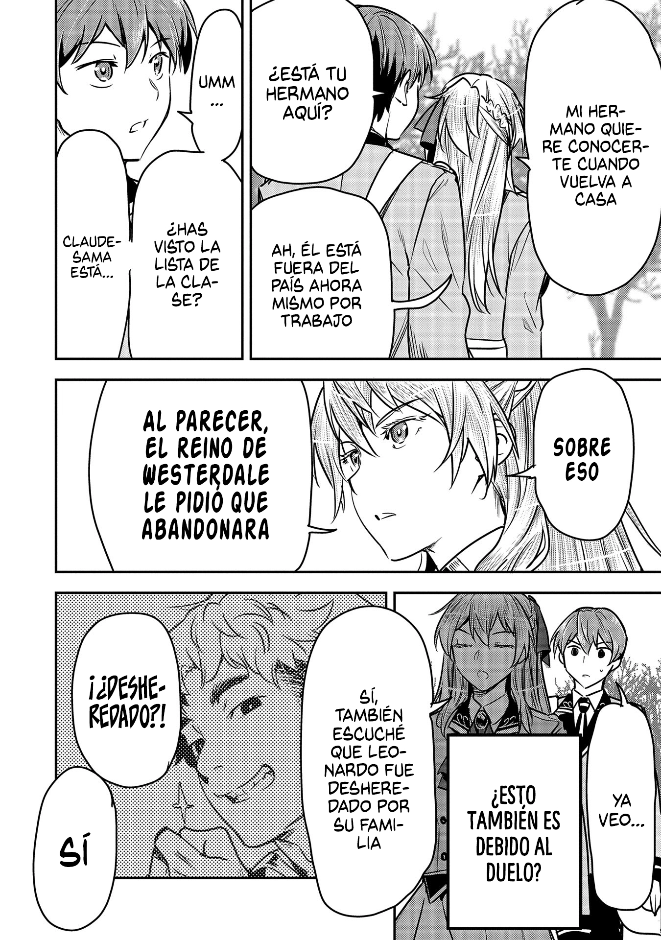 Chōnin A wa Akuyaku Reijō o Dōshite mo Sukuitai Capitulo 26: disculpa y declaración. página 12