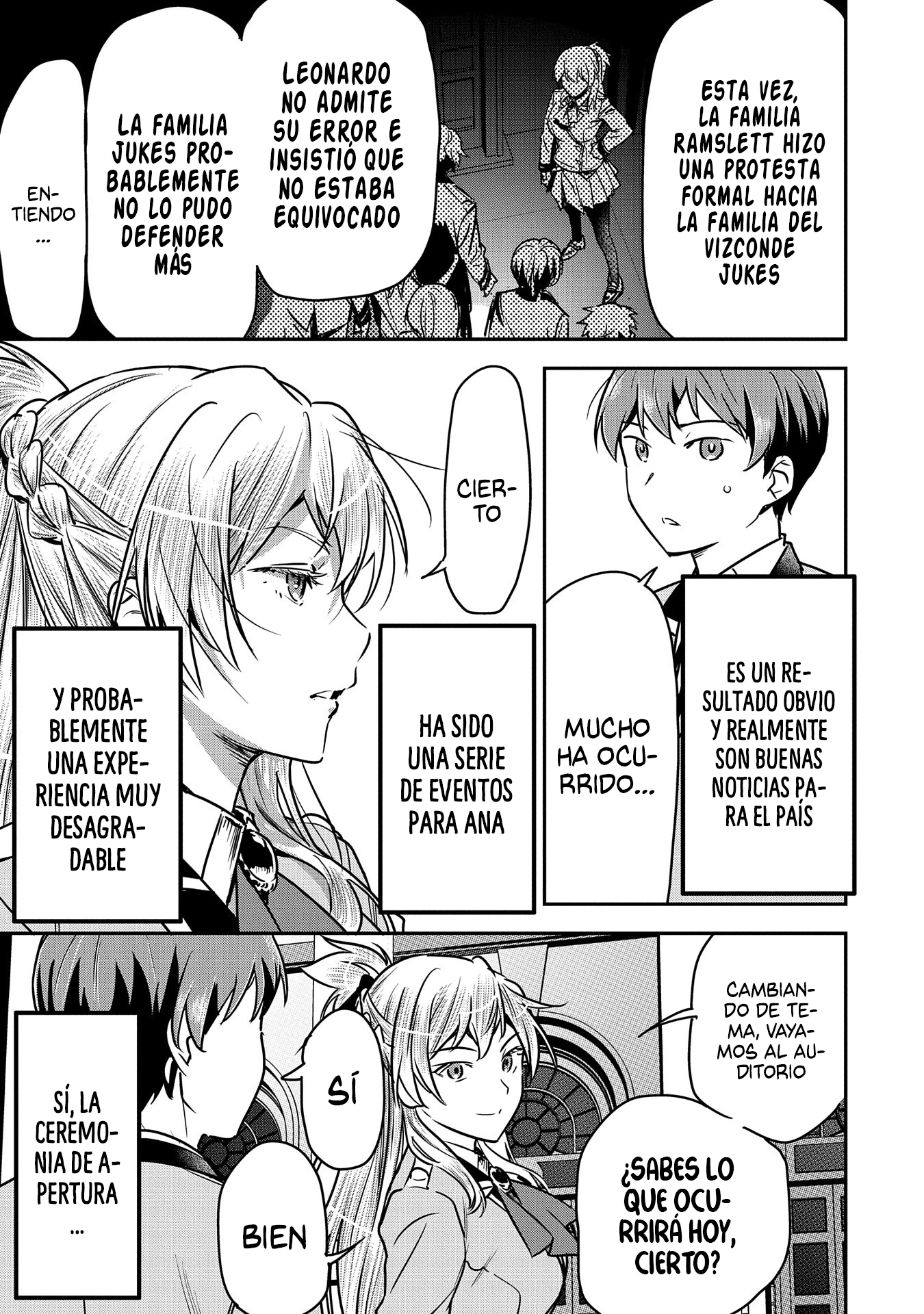 Chōnin A wa Akuyaku Reijō o Dōshite mo Sukuitai Capitulo 26: disculpa y declaración. página 13
