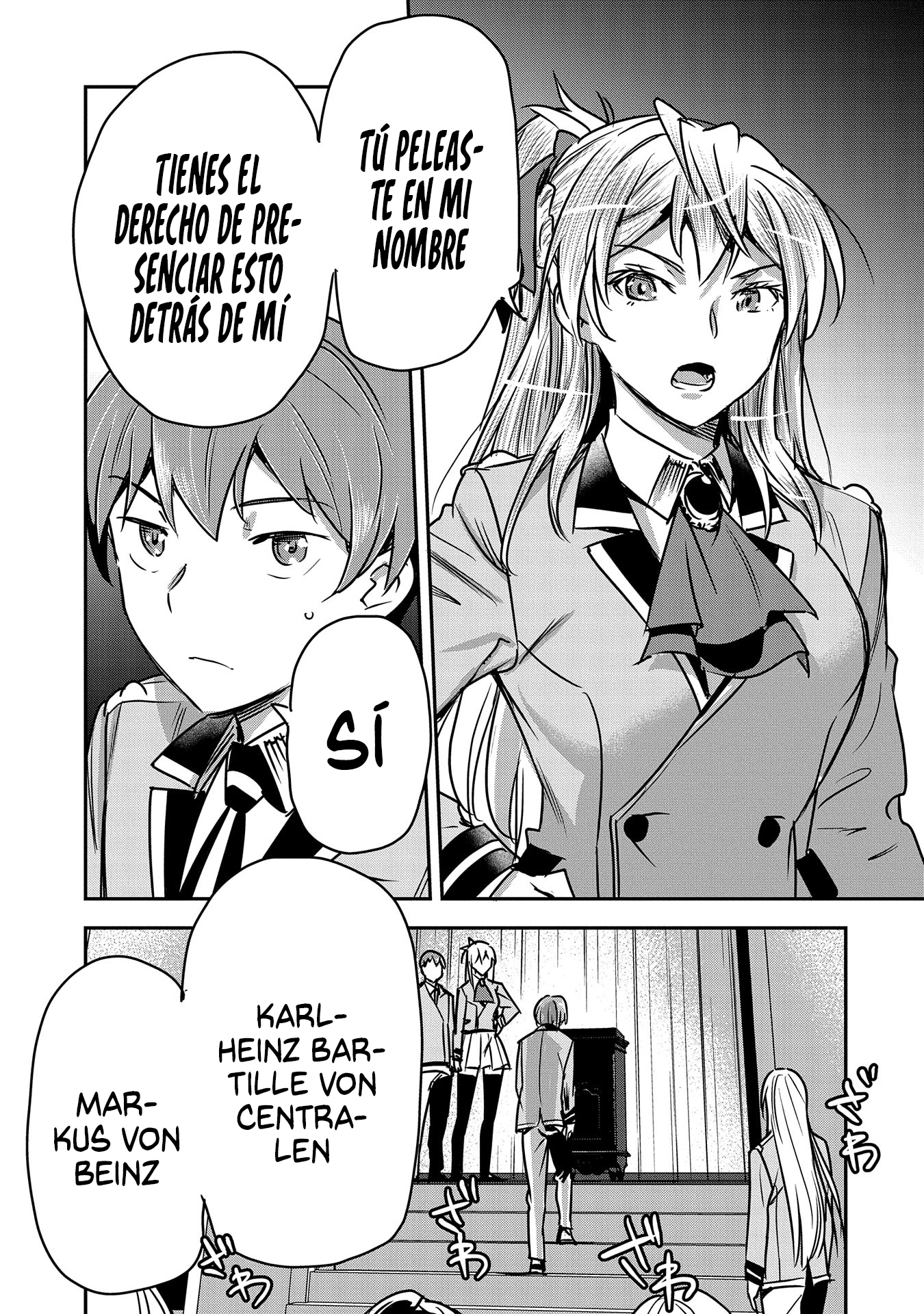 Chōnin A wa Akuyaku Reijō o Dōshite mo Sukuitai Capitulo 26: disculpa y declaración. página 15