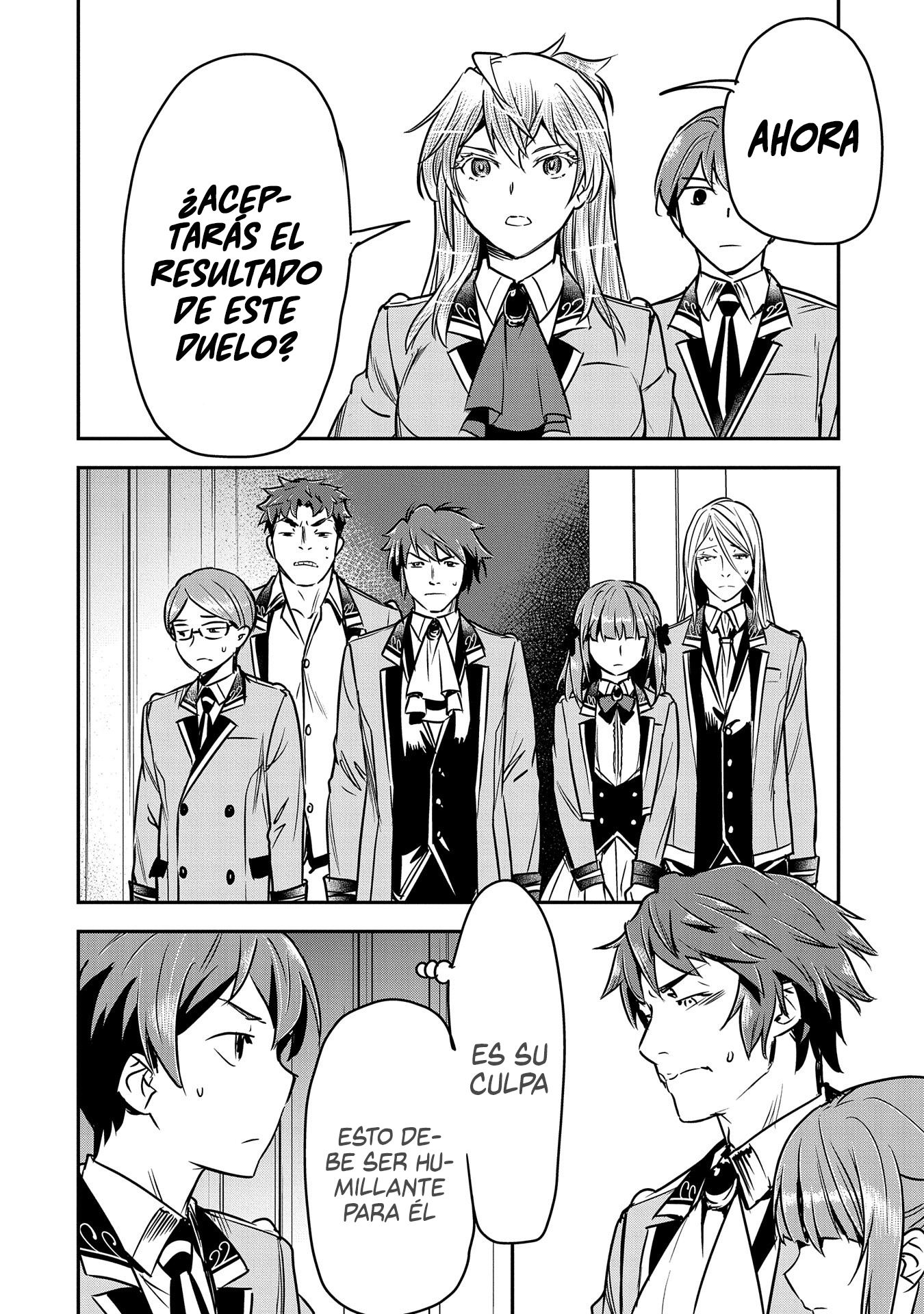 Chōnin A wa Akuyaku Reijō o Dōshite mo Sukuitai Capitulo 26: disculpa y declaración. página 16